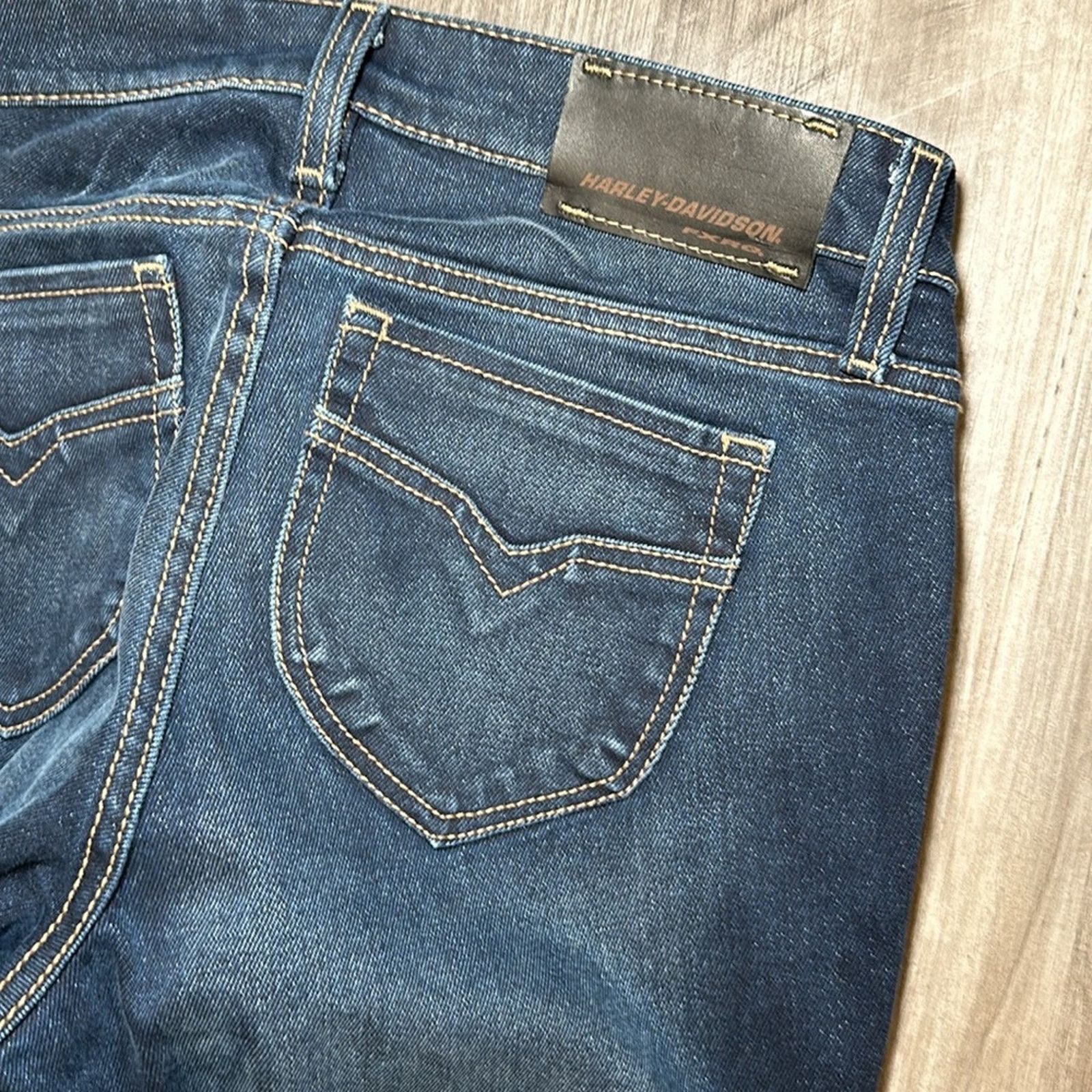Harley Davidson Harley-Davidson FXRG Armalith Jeans - 29 Size 29" - 4 Thumbnail