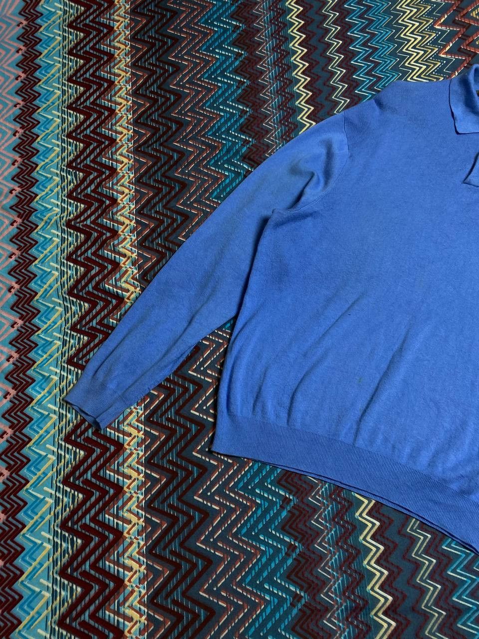 Polo Ralph Lauren Y2K Vintage blue logo Long Sleeve Polo by Ralph Lauren Size US XXL / EU 58 / 5 - 6 Thumbnail