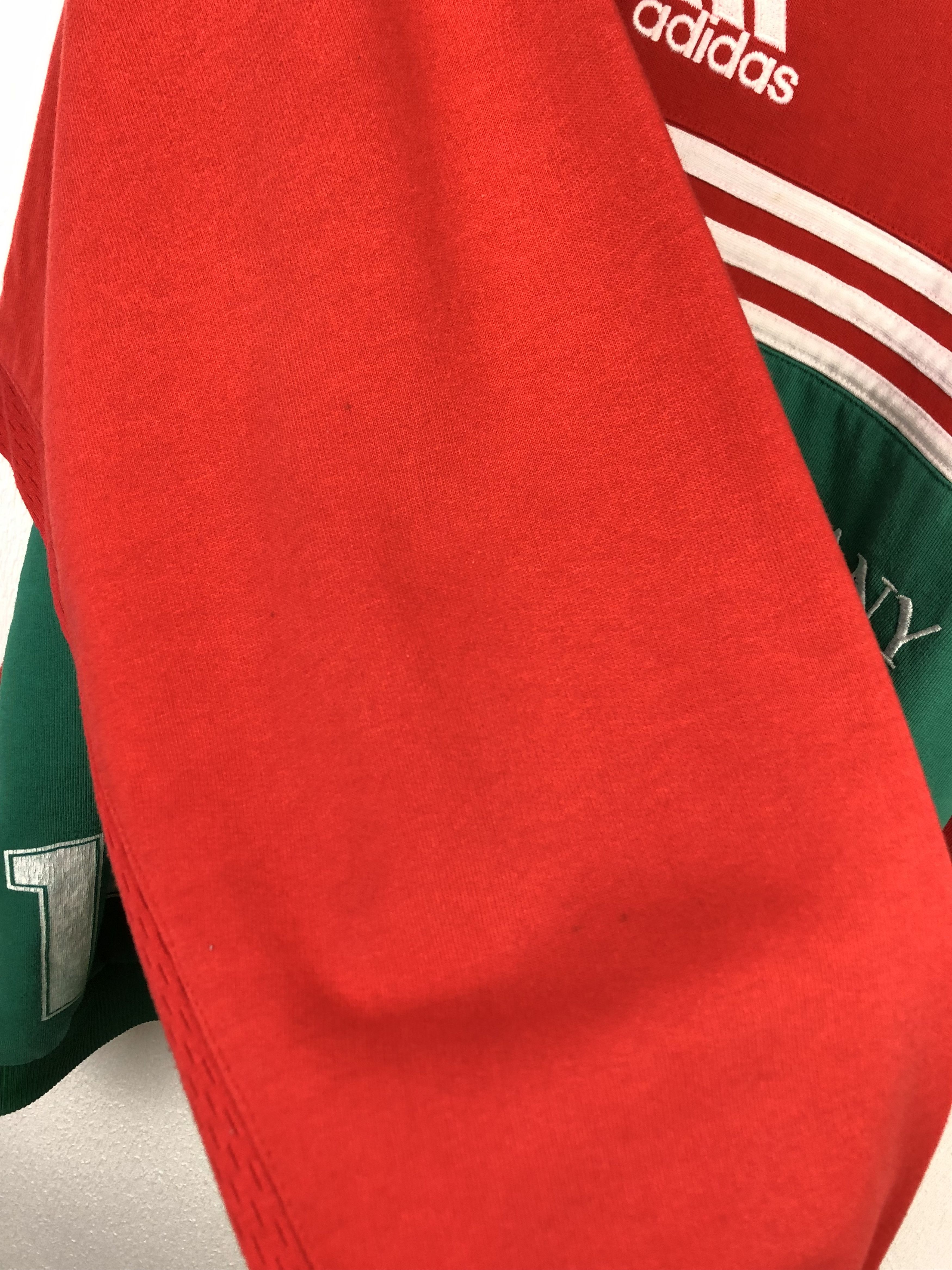 Adidas Vintage Adidas Hungary Sweatshirt Player Issue Soccer Size US L / EU 52-54 / 3 - 5 Thumbnail