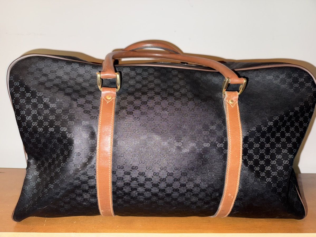 Gucci Vintage Rare AUTHENTIC Gucci Duffle Bag Size ONE SIZE - 2 Thumbnail