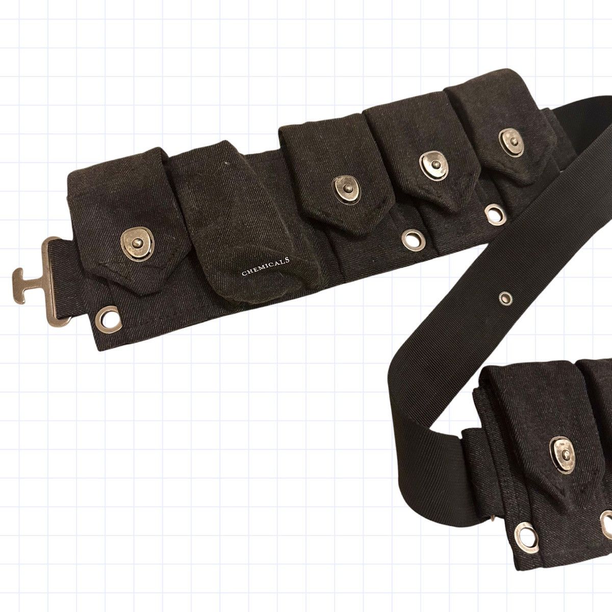 C2H4 Black C2H4 Cross Body Bag Ammo Belt Bandolier Crossbody Size ONE SIZE - 3 Thumbnail