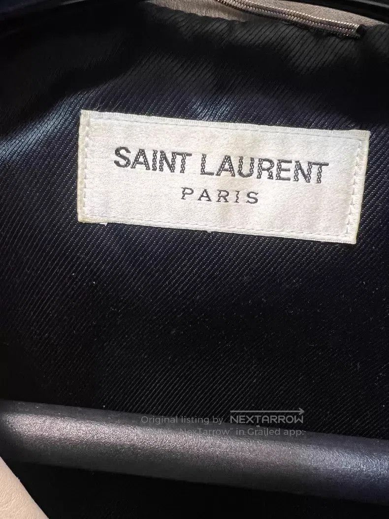 Saint Laurent Paris Saint Laurent Paris Motorcycle Leather Jacket Size US M / EU 48-50 / 2 - 3 Thumbnail