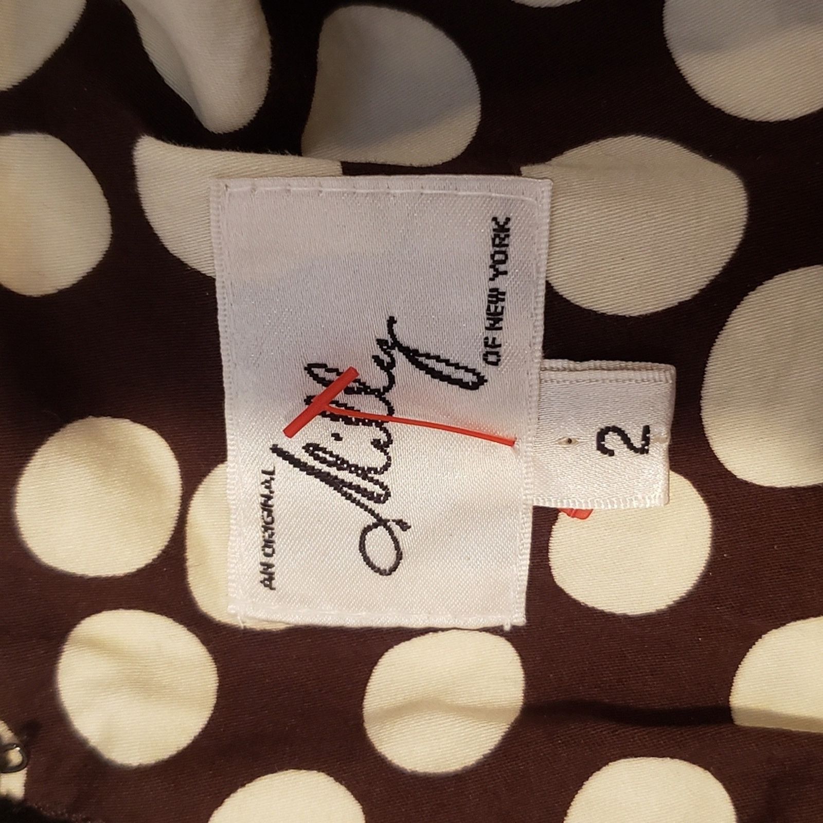 Other Milly of New York Mini Dress Brown polka-dots. Sz 2. Cotton Size XS / US 0-2 / IT 36-38 - 10 Thumbnail