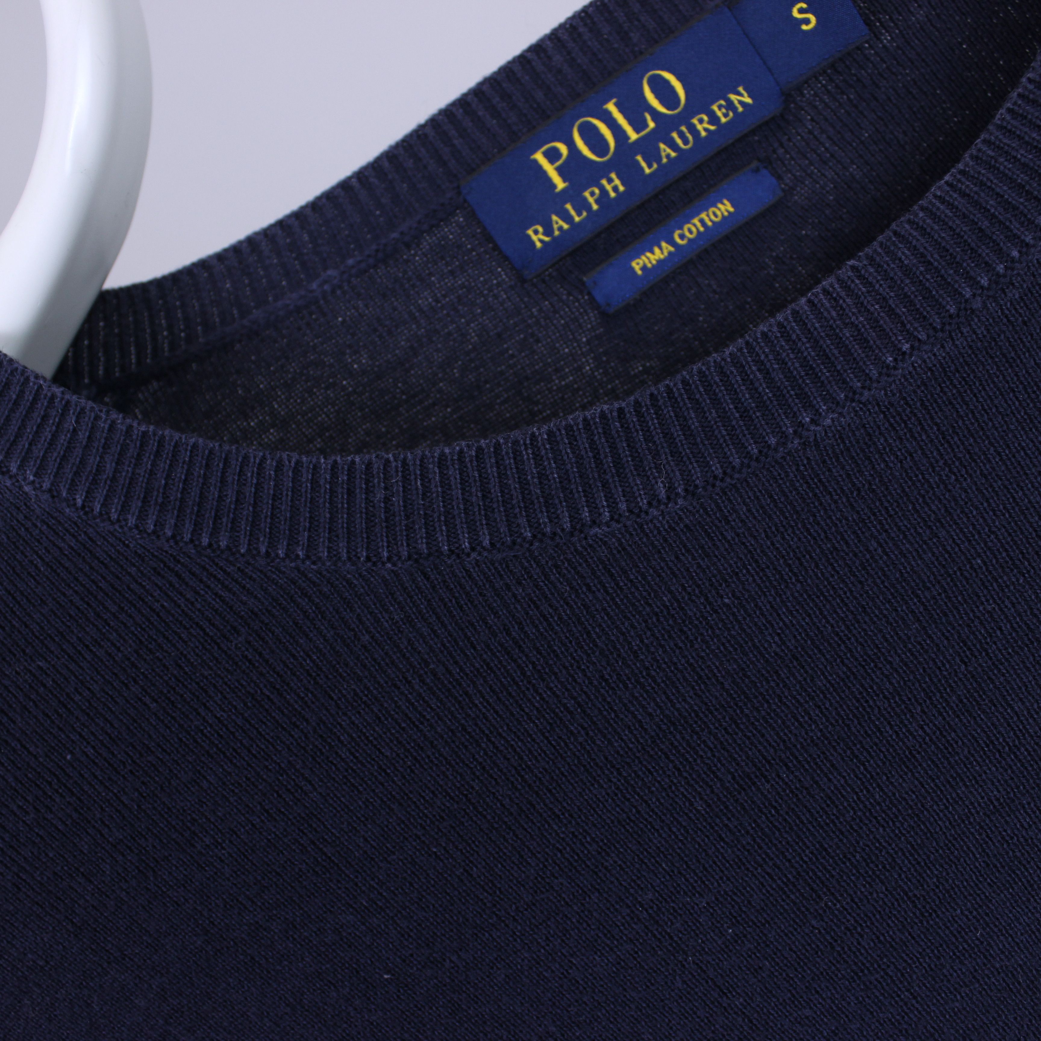 Polo Ralph Lauren Polo Ralph Lauren sweater logo S pima cotton Size US S / EU 44-46 / 1 - 7 Thumbnail