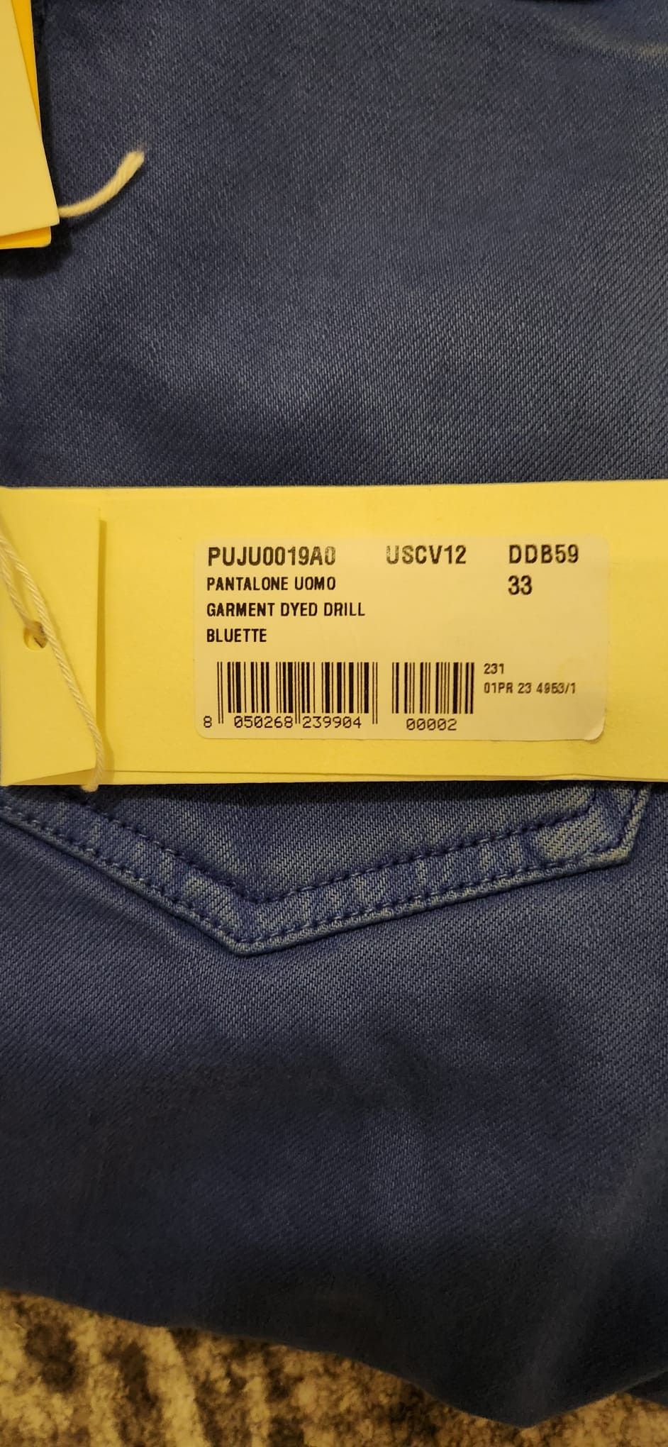 Marni Marni Blue Flared Pants Size US 33 - 6 Thumbnail
