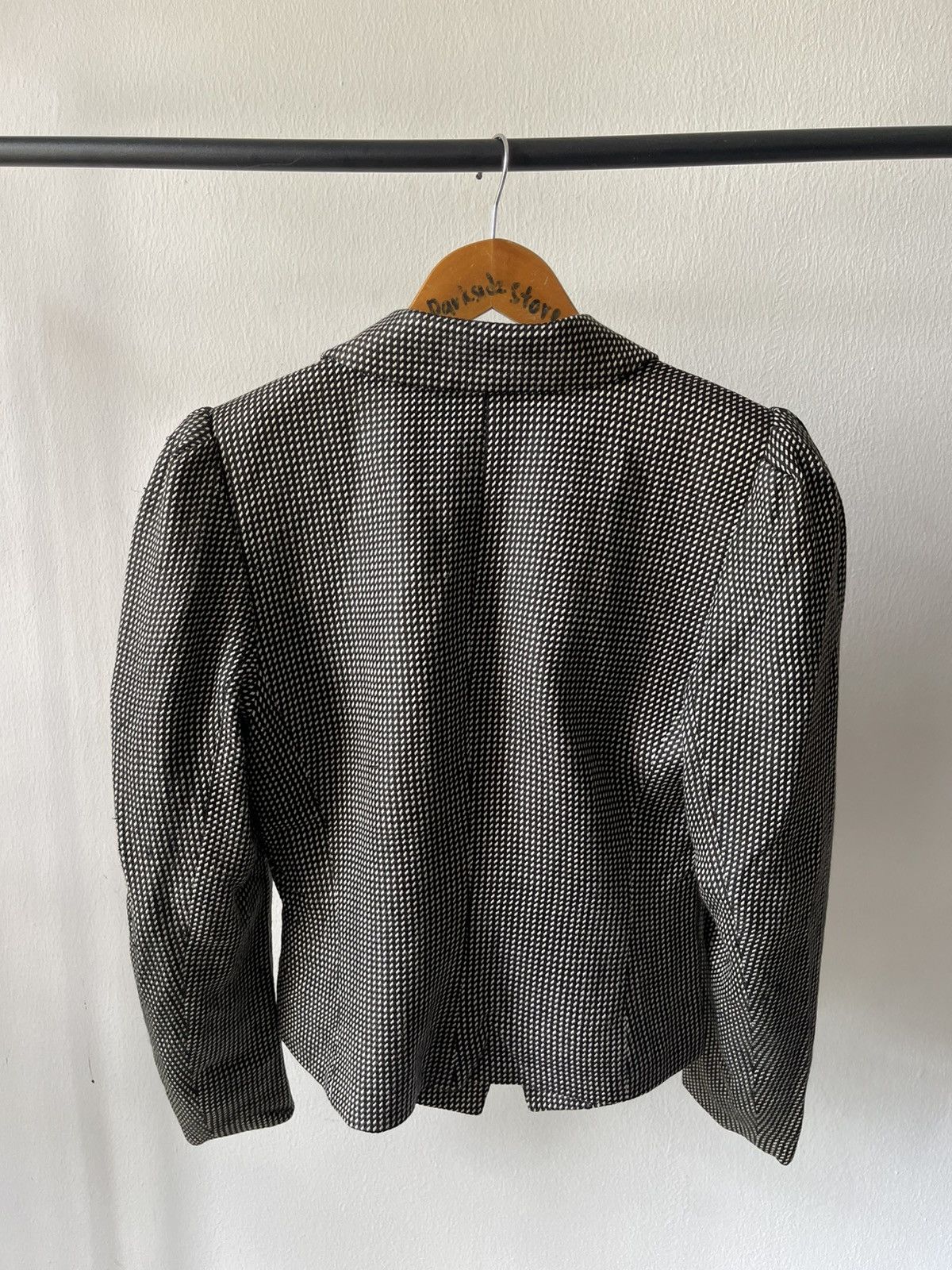 Yves Saint Laurent 90s Yves Saint Laurent Plaid Blazer Jacket Size M / US 6-8 / IT 42-44 - 8 Thumbnail