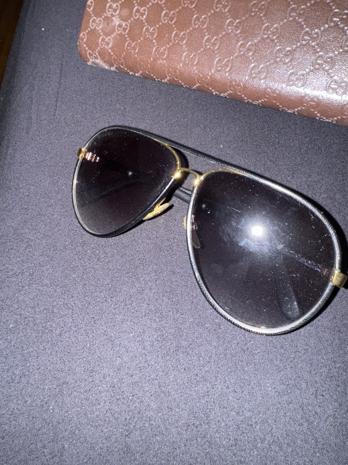 Gucci Gucci shades Size ONE SIZE - 5 Thumbnail