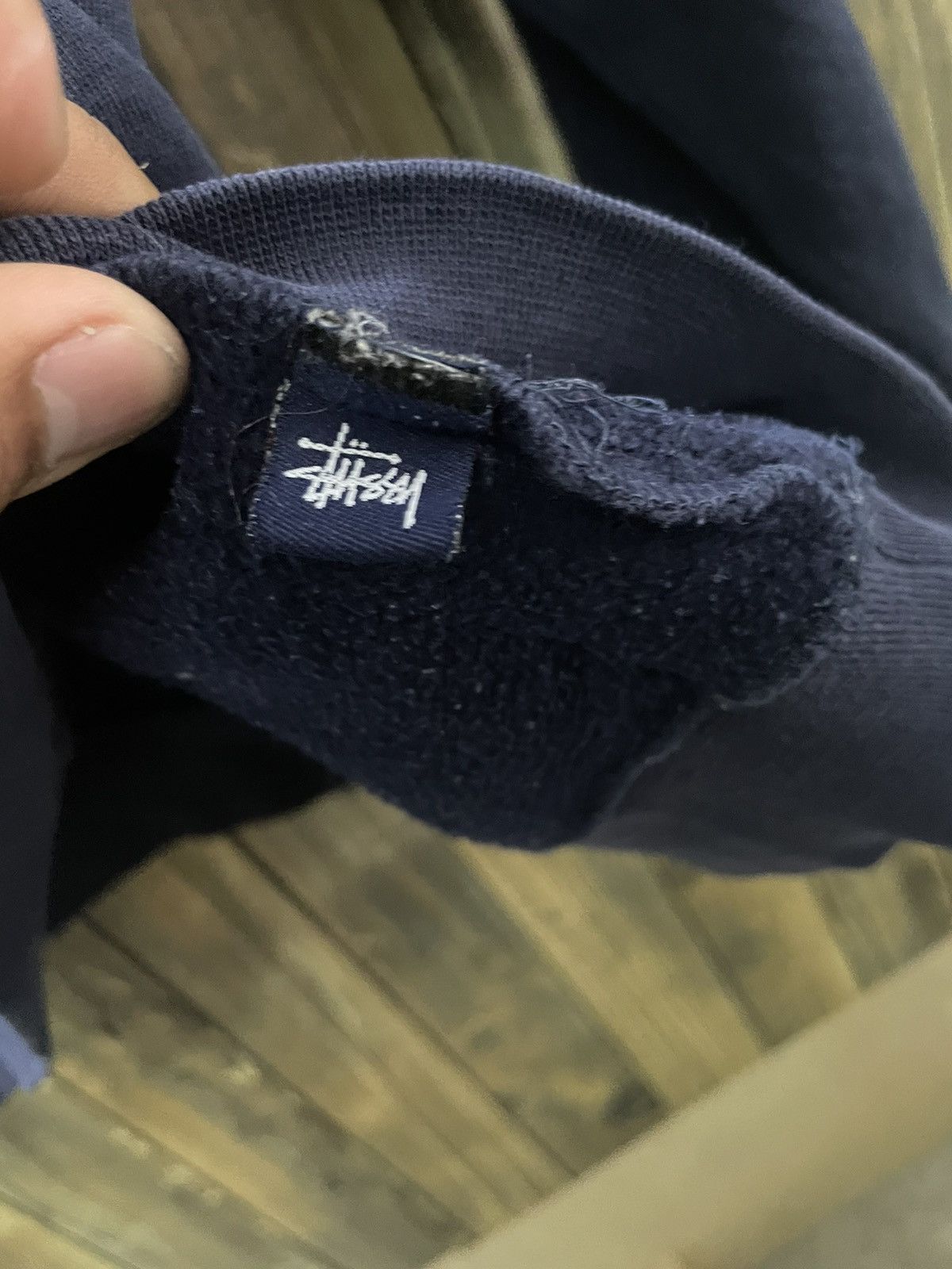 Stussy × Vintage 💥Vintage Stussy Sweatshirt Size US L / EU 52-54 / 3 - 7 Thumbnail