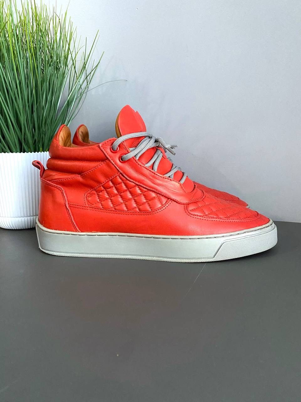 Other Leandro Lopes Handmade Genue Real Leather Sneakers, Size 42 Size US 8.5 / EU 41-42 - 3 Thumbnail