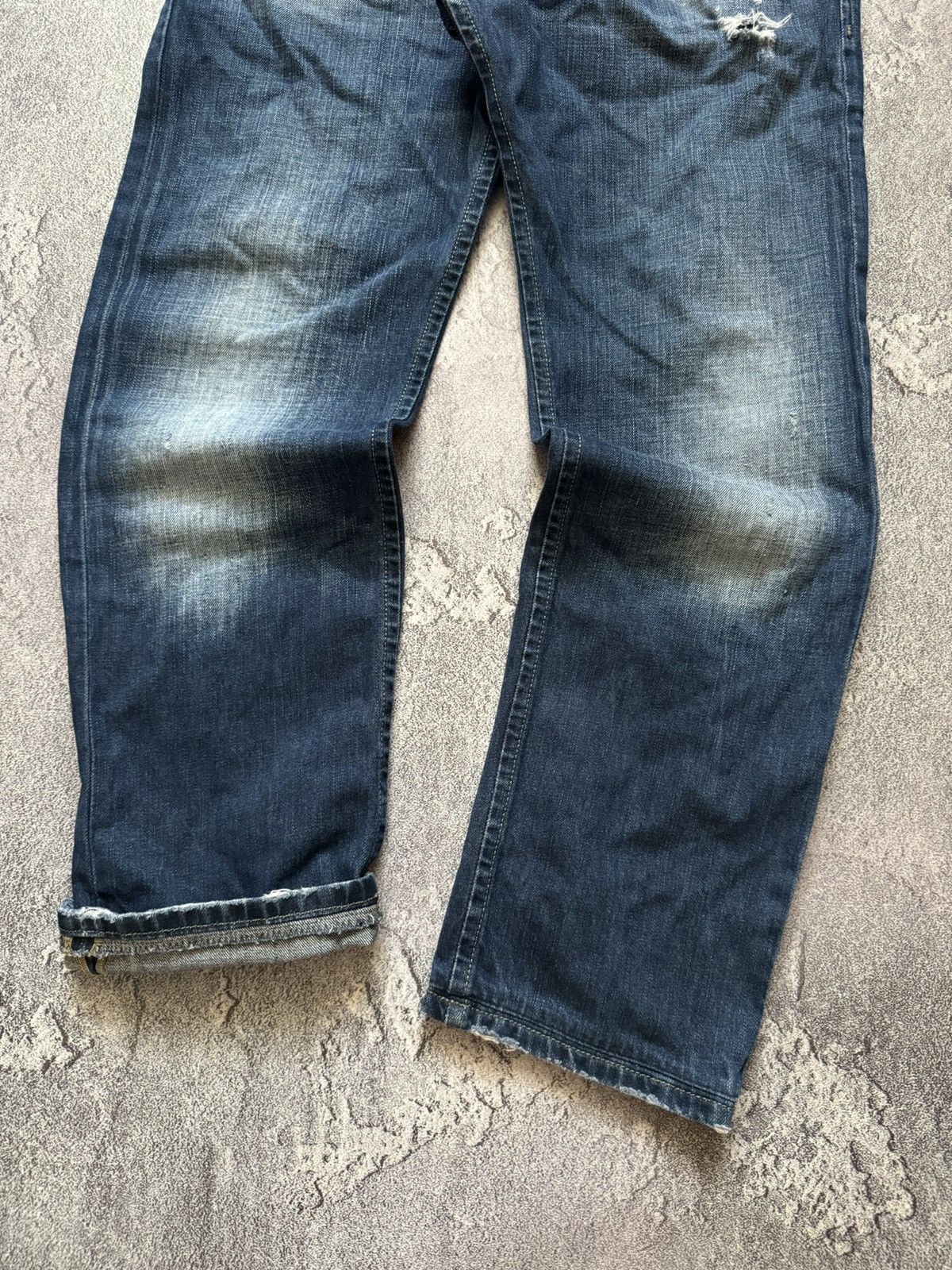Diesel × Diesel Black Gold Diesel 34/34 denim pant trouser Jean chino distressed Size US 34 / EU 50 - 7 Thumbnail