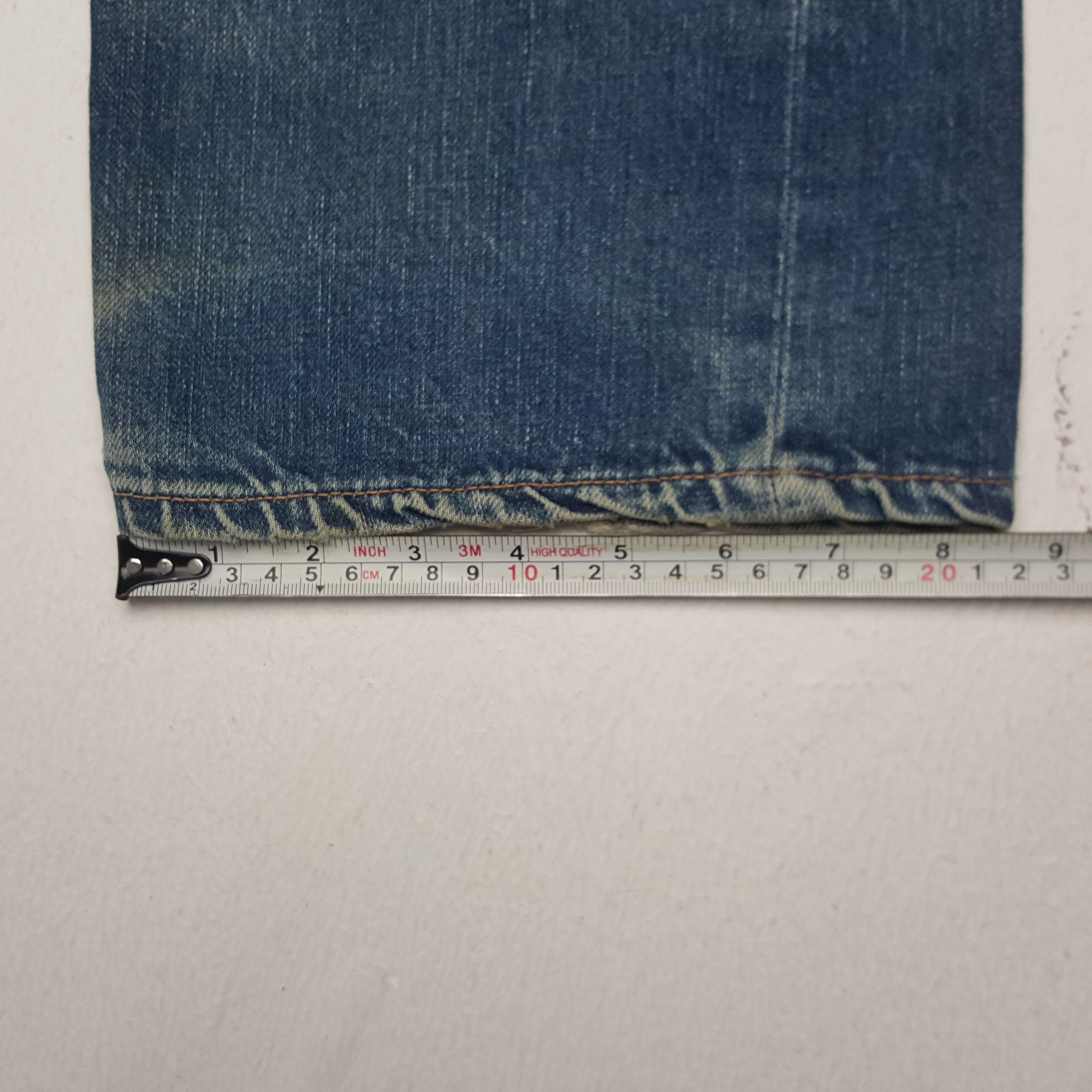 Japanese Brand × Vintage Vintage Evis Japanese Brand Daicocok Custom Art Denim Jeans Size US 31 - 14 Thumbnail