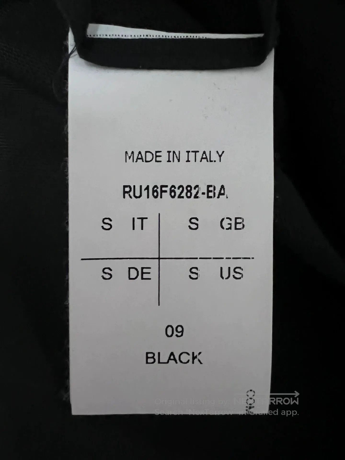 Rick Owens Rick Owens Black Short Sleeve T. Size US S / EU 44-46 / 1 - 3 Thumbnail