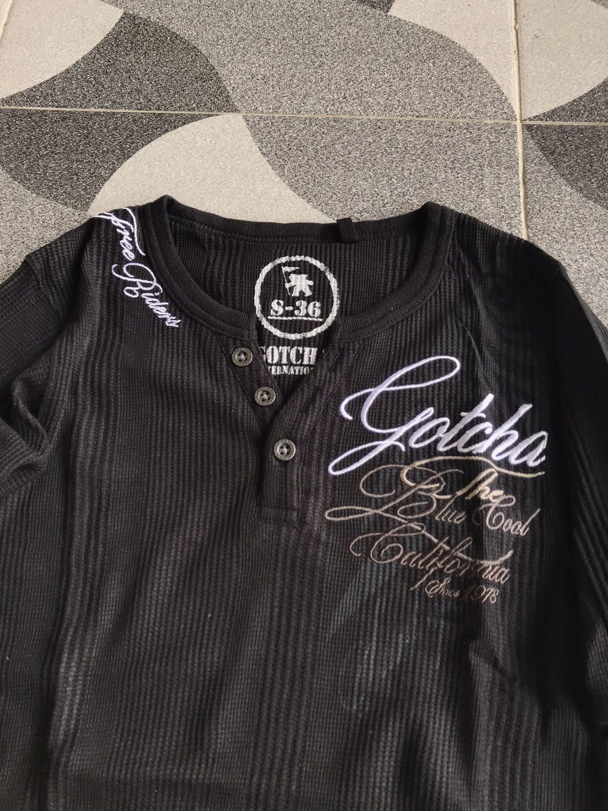 14th Addiction × Japanese Brand × KMRii Y2K Ribbed Gotcha Poem longsleeve Size US S / EU 44-46 / 1 - 4 Thumbnail