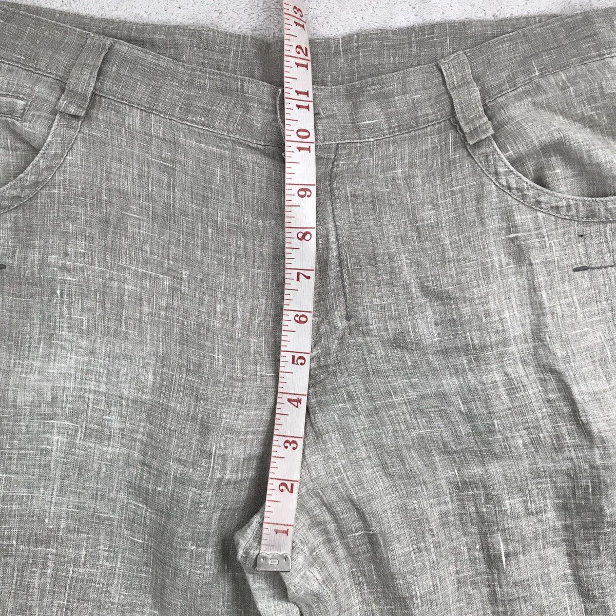 Zara Santoryo Textile 100% Linen Pant Mens EU 44 Size US 36 / EU 52 - 9 Thumbnail