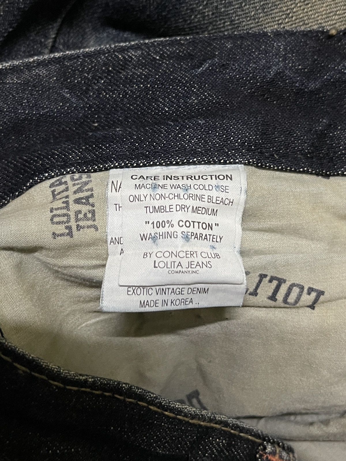 Japanese Brand Lolita Jeans Washed Flared Size US 30 / EU 46 - 20 Thumbnail