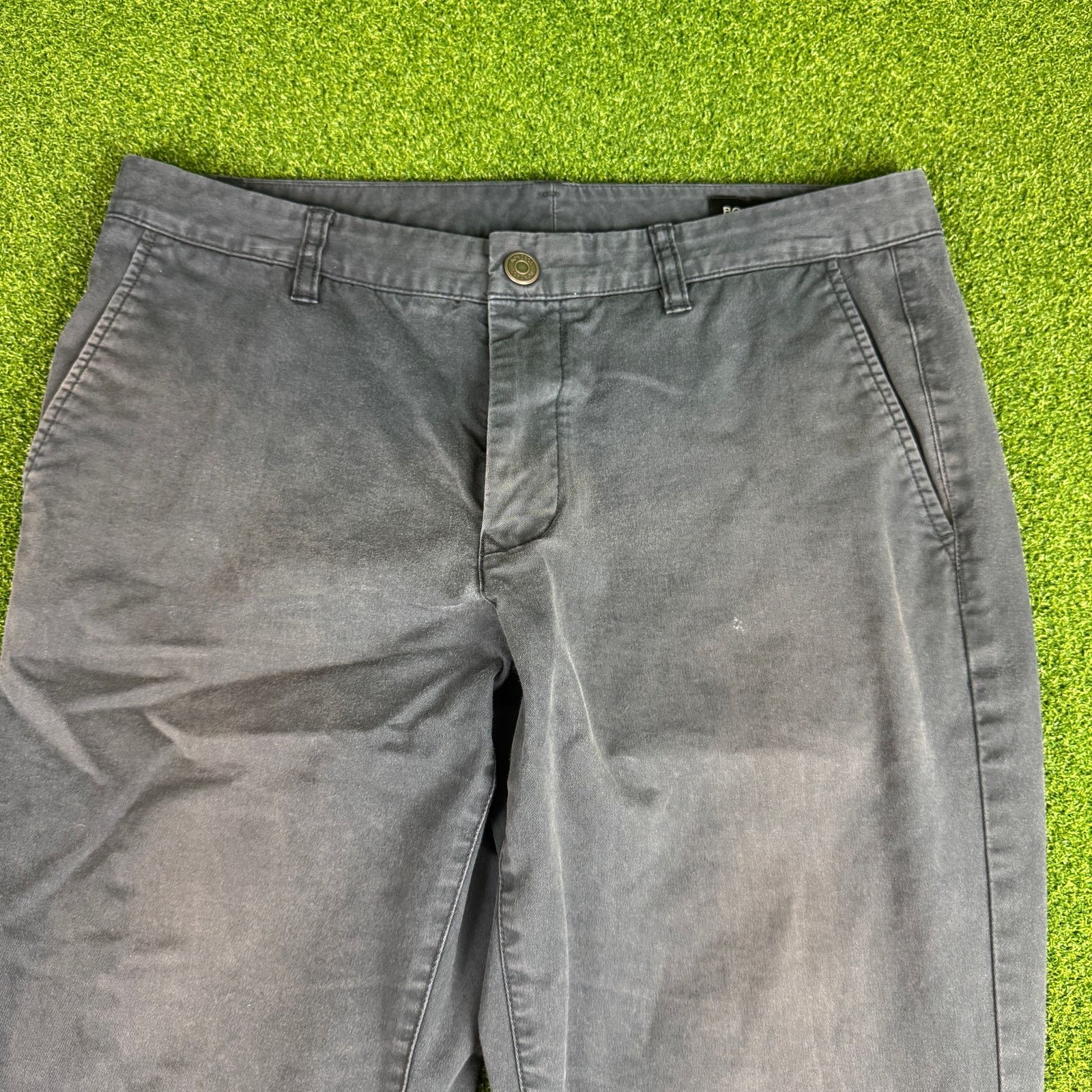 Bonobos Bonobos Navy Blue Casual Pants Slim Size 33/28 Size US 33 - 2 Thumbnail