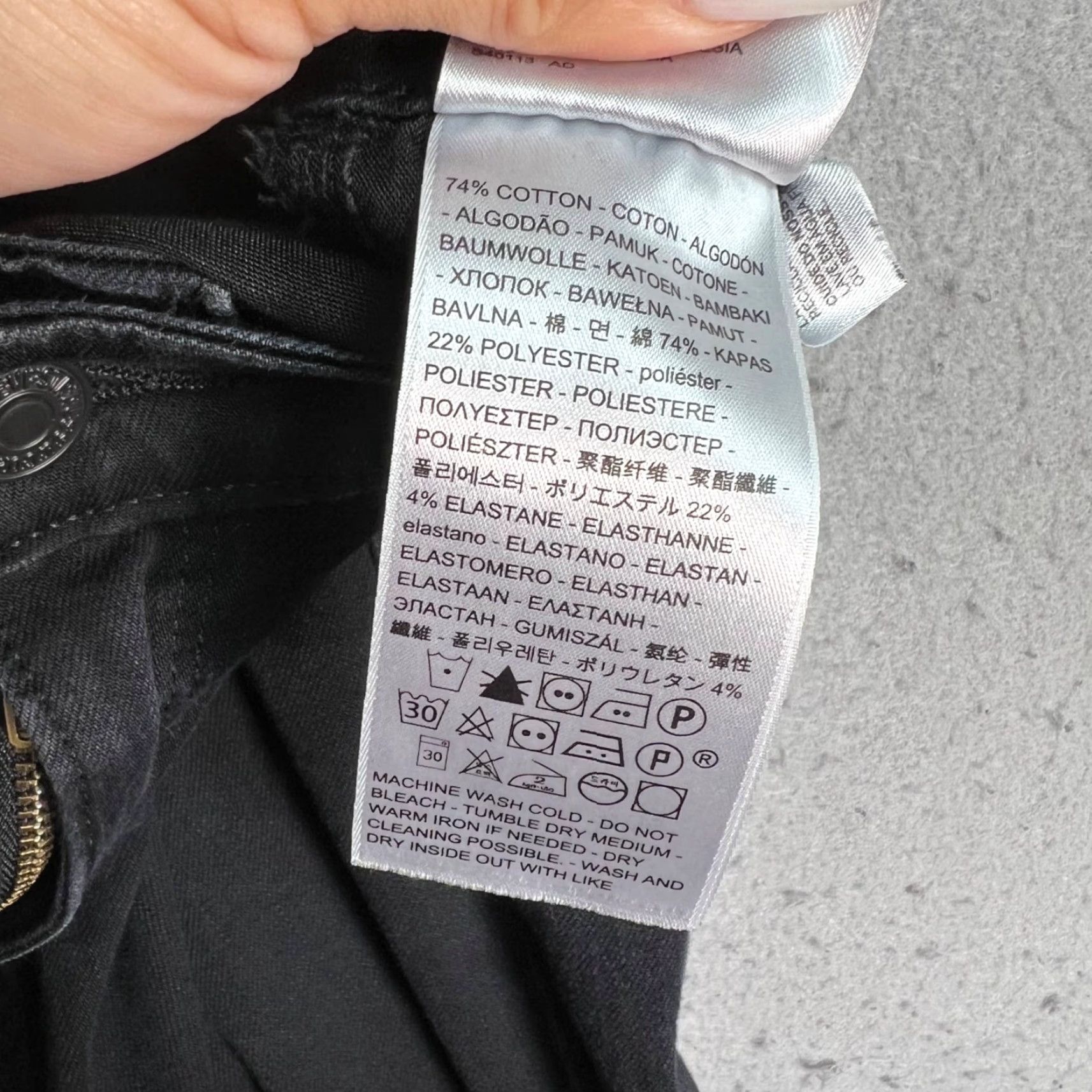 Levi's VINTAGE Levi's Jeans Women 721 High Rise Skinny 27 x 30 Black Denim Cotton Blend Fat? Size 27" / US 4 / IT 40 - 4 Thumbnail