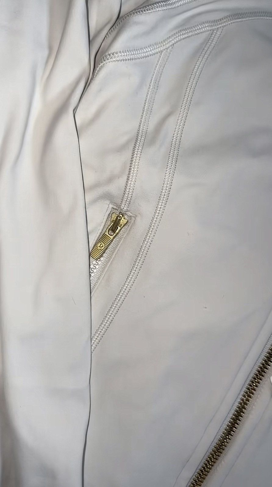 Lululemon Lululemon white define jacket Size M / US 6-8 / IT 42-44 - 3 Thumbnail