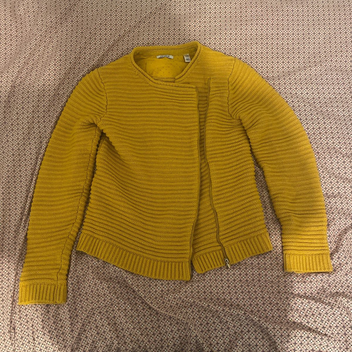 Other Nice Autumn yellow and gold sweater with zipper. Size S / US 4 / IT 40 - 5 Thumbnail