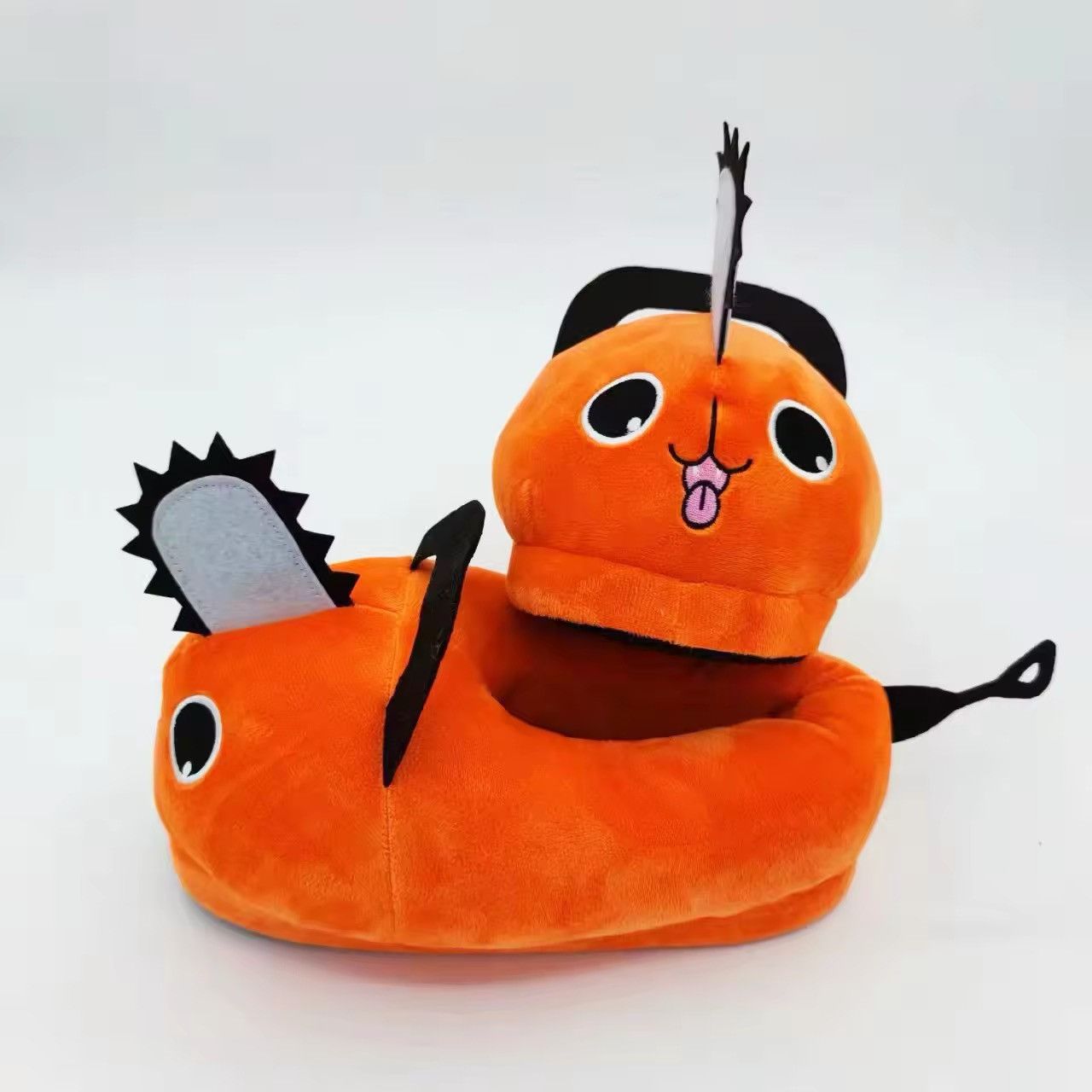 Designer × Japanese Brand Kawaii Chainsawman Pochita Plush slippers Size US 9 / EU 42 - 1 Thumbnail