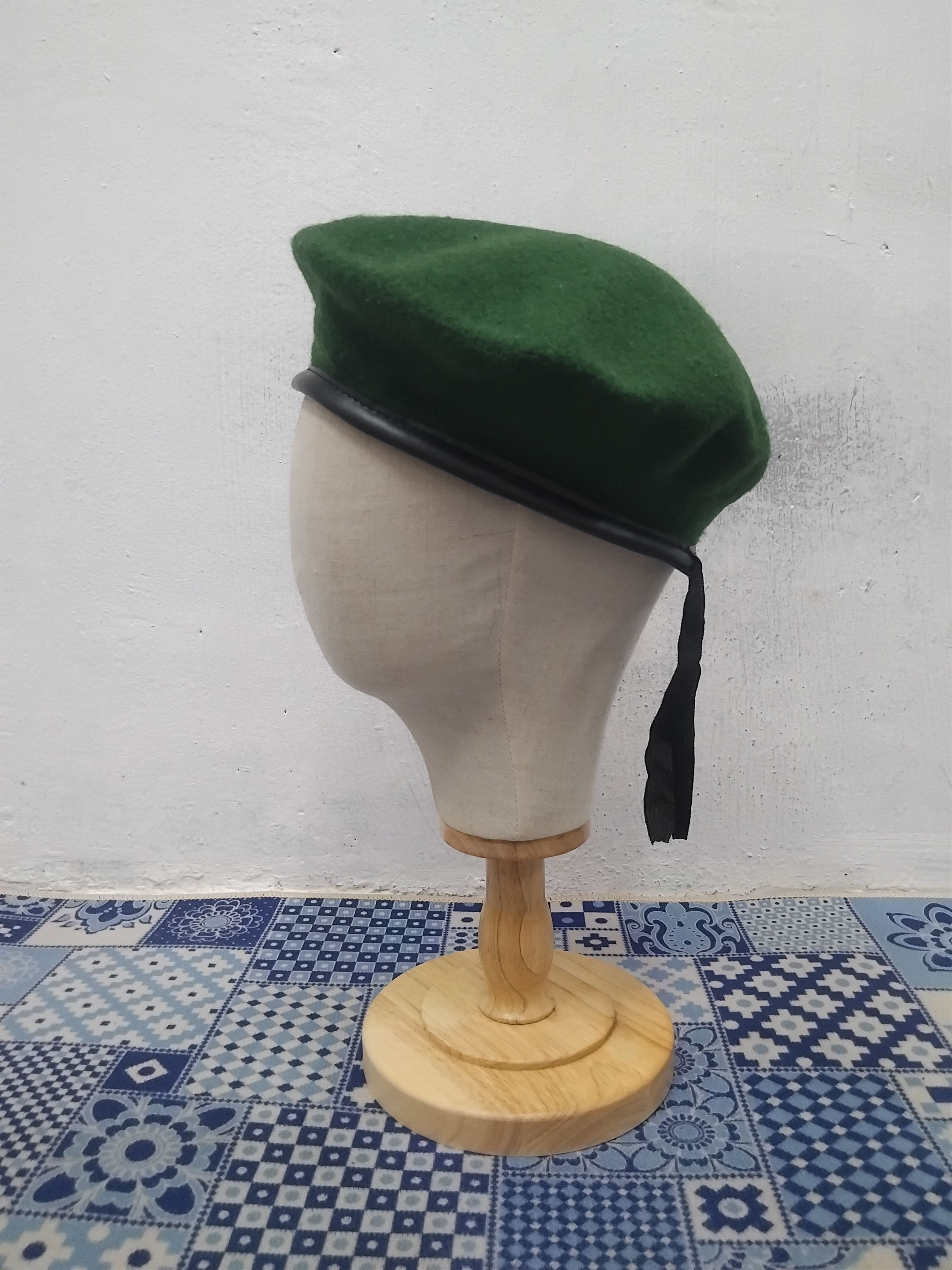 PPFM Military green colour style in France beret Size 38 - 5 Thumbnail