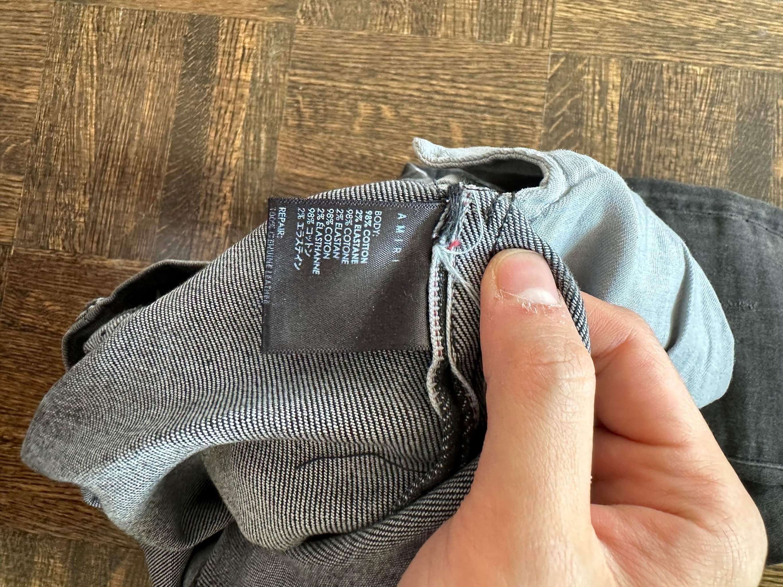 Amiri Amiri RARE First Edition Grey MX1 Denim Size US 28 / EU 44 - 4 Thumbnail