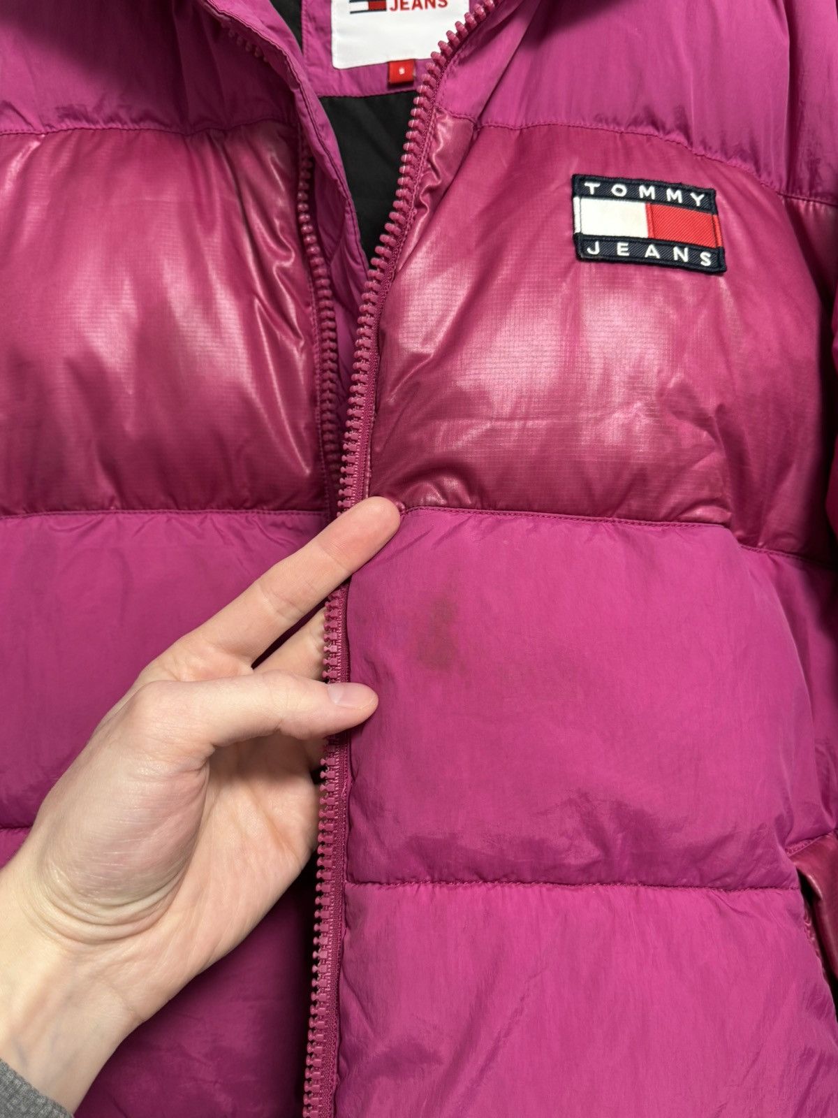 Tommy Hilfiger TOMMY HILFIGER BERRY FULL ZIP JACKET PUFFER COAT OUTERWEAR Size US S / EU 44-46 / 1 - 18 Thumbnail
