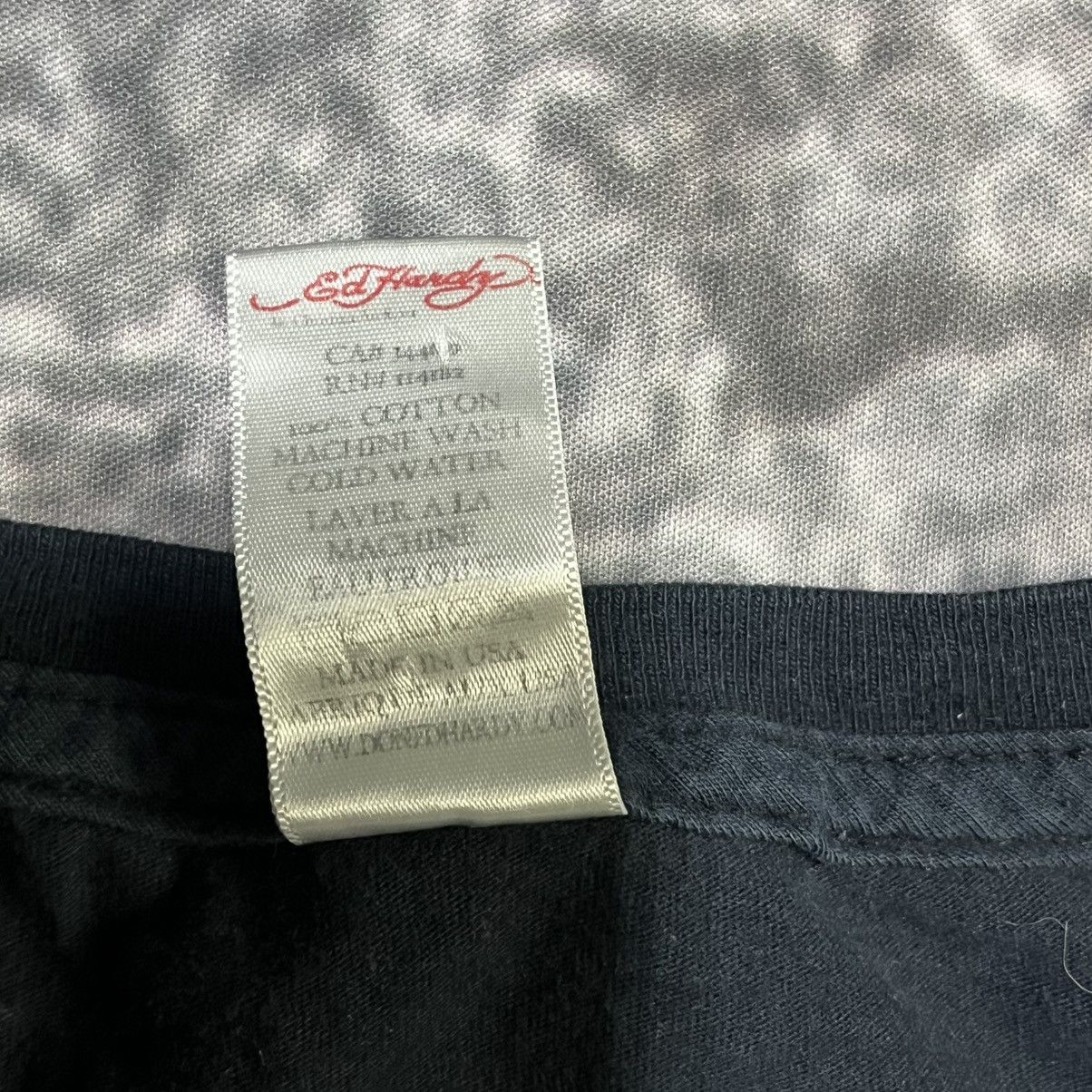 Ed Hardy .Crazy Y2K Ed Hardy By Christian Audigier Tiger T Shirt Size US XXL / EU 58 / 5 - 6 Thumbnail
