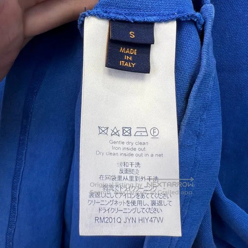 Louis Vuitton Louis Vuitton Instruction Label inside out Washed Blue Sho Size US S / EU 44-46 / 1 - 4 Thumbnail