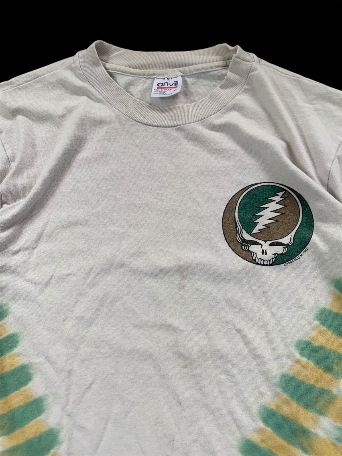 Band Tees × Grateful Dead × Vintage Vintage 90s Grateful Dead Tour Tee Size US S / EU 44-46 / 1 - 2 Thumbnail