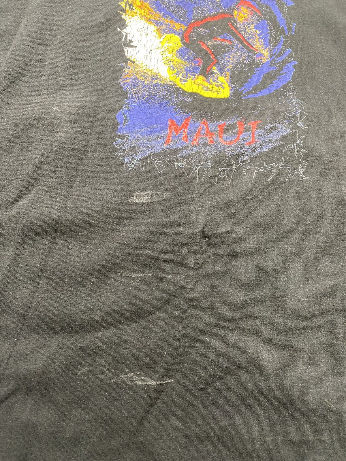 Planet Hollywood × Vintage Vintage 1990’s Planet Hollywood Hawaii Maui Whale Faded Size US XL / EU 56 / 4 - 6 Thumbnail