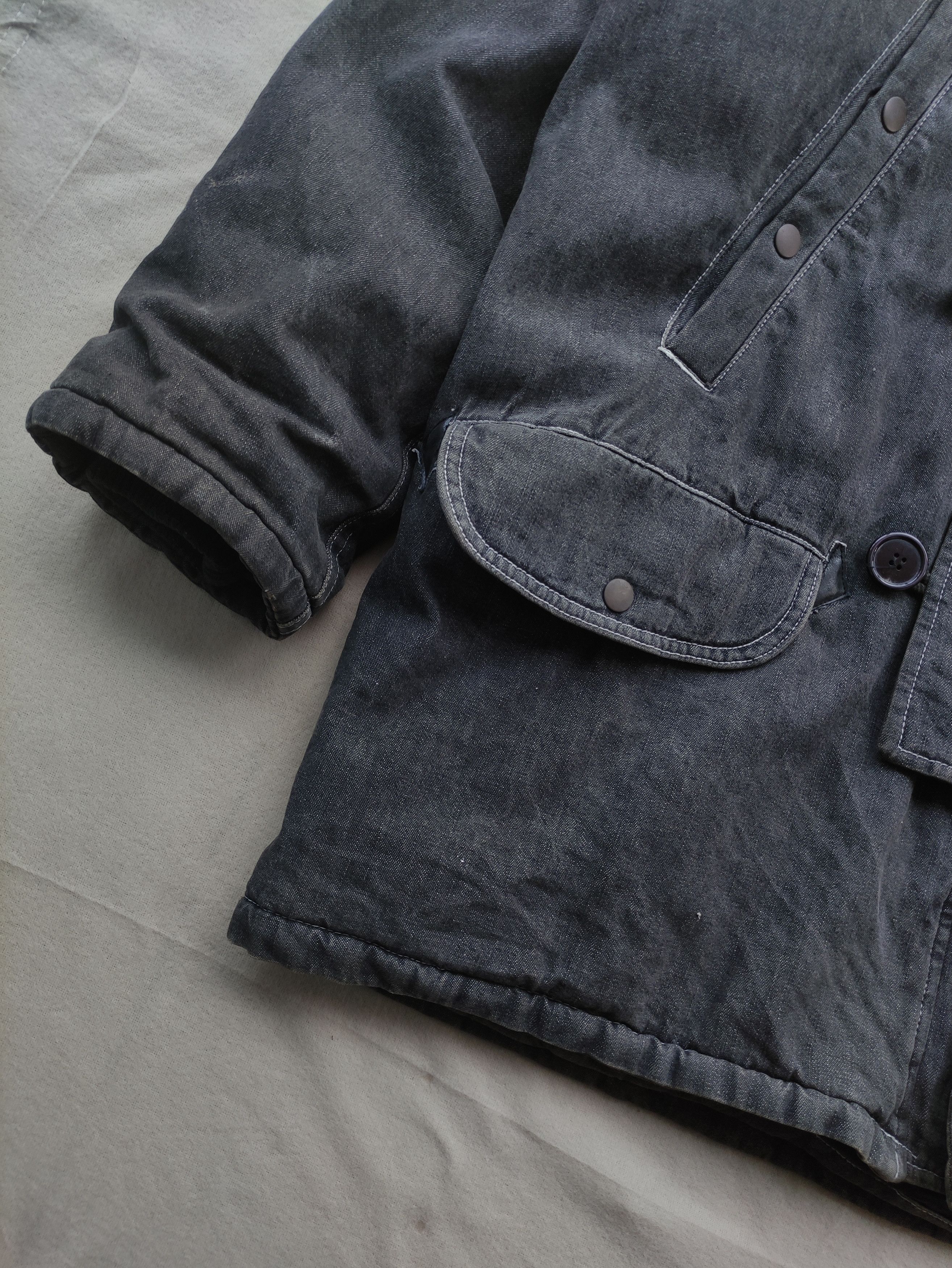 OSHKOSH CLASSIC DENIM PARKA HOODED JACKET