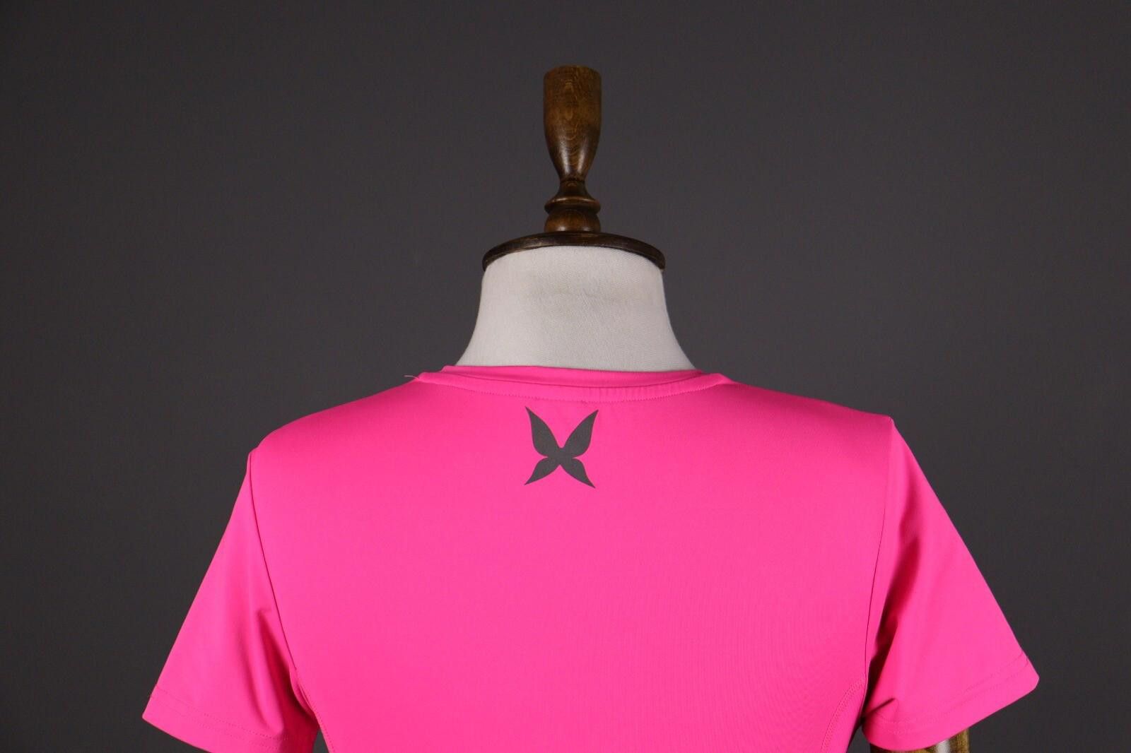 Designer Kari Traa Pink Short Sleeve Top Base Layer Size S Size S / US 4 / IT 40 - 7 Thumbnail