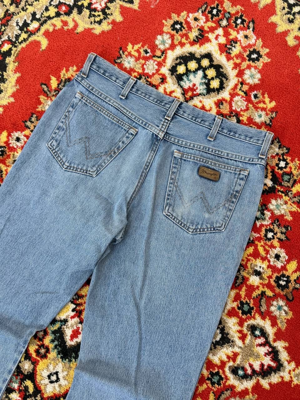 Wrangler Vintage Wrangler Straight Fit Jeans if6was style Size US 33 - 13 Thumbnail