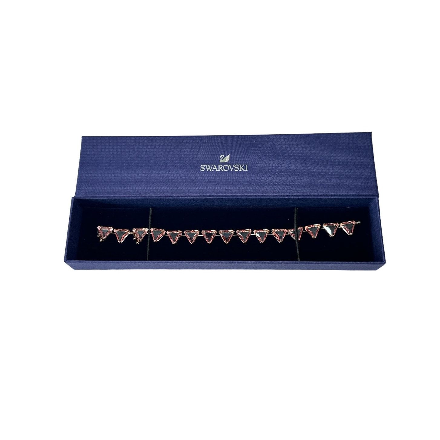 Swarovski Swarovski Ortyx bracelet Triangle cut, Pink, Rose Size ONE SIZE - 1 Thumbnail