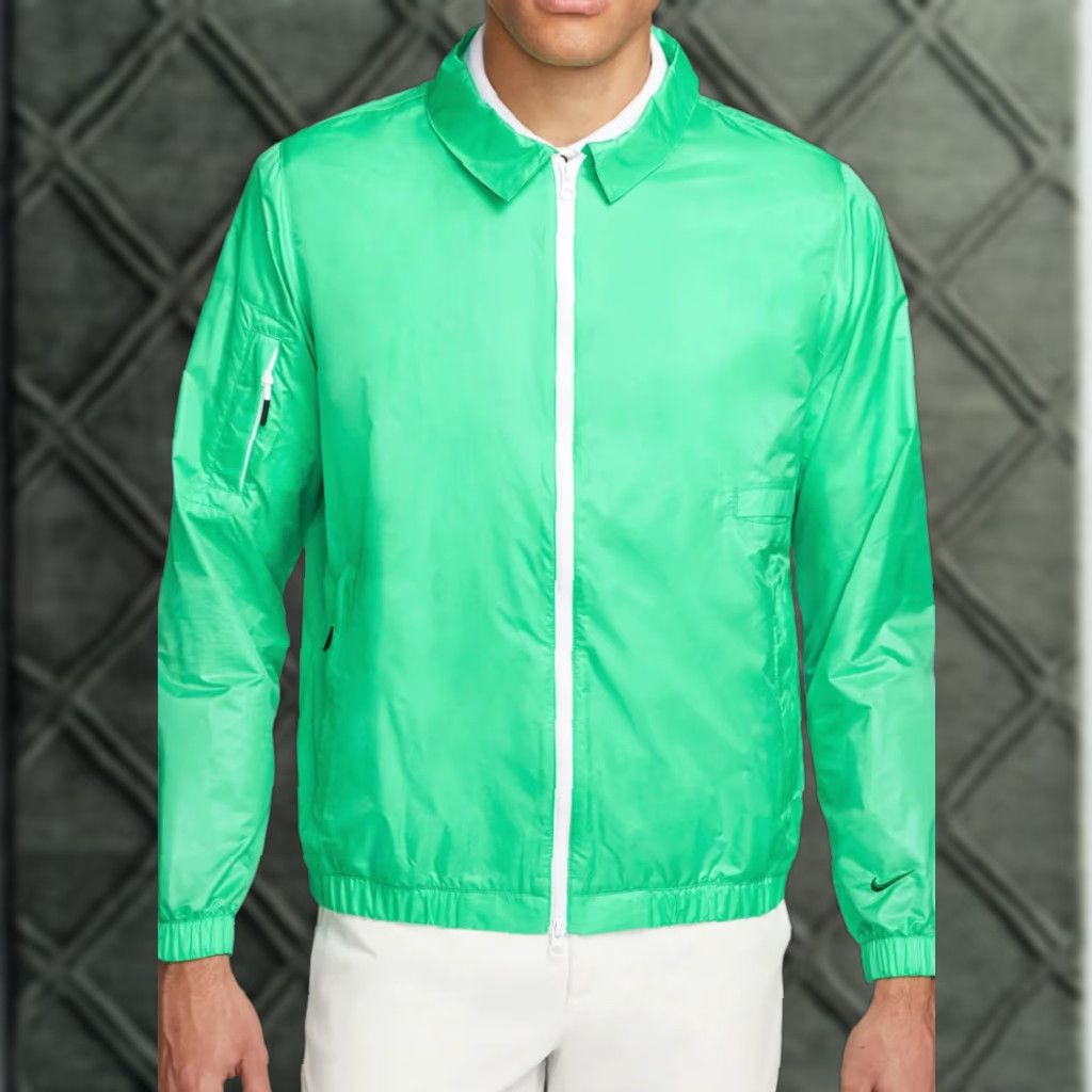 Nike Nike Golf Jacket XL Mens Lightweight Breathable Windbreaker Zip Front Solid Multicolor 120 DX9214-363 Size US XL / EU 56 / 4 - 1 Thumbnail