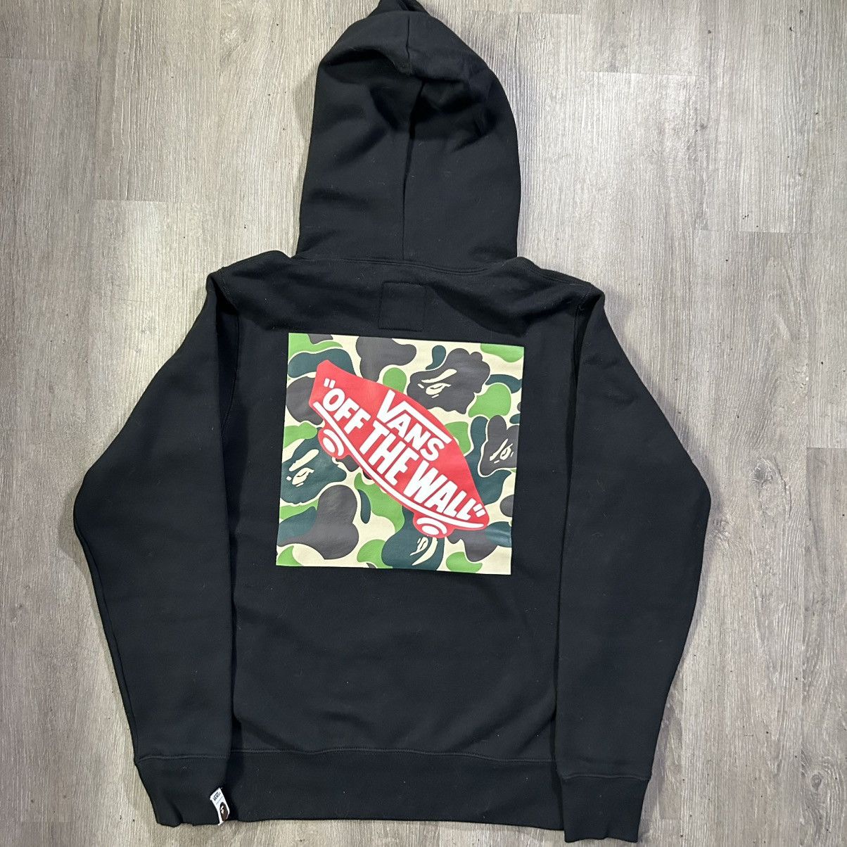 Bape BAPE x Vans Pull Over Hoodie Size US L / EU 52-54 / 3 - 3 Thumbnail