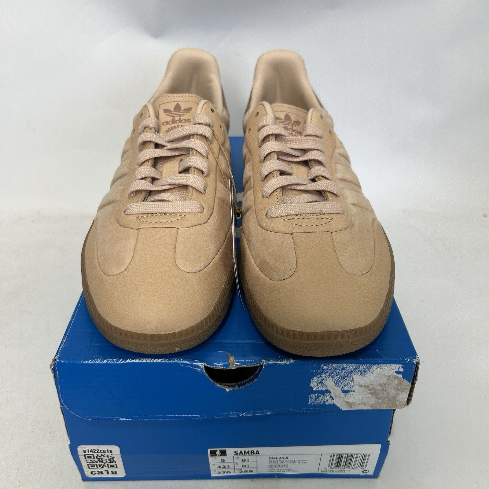 Adidas Adidas Original Samba Shoes “Halo Blush Gum” IG1243 Size US 9 / EU 42 - 2 Thumbnail
