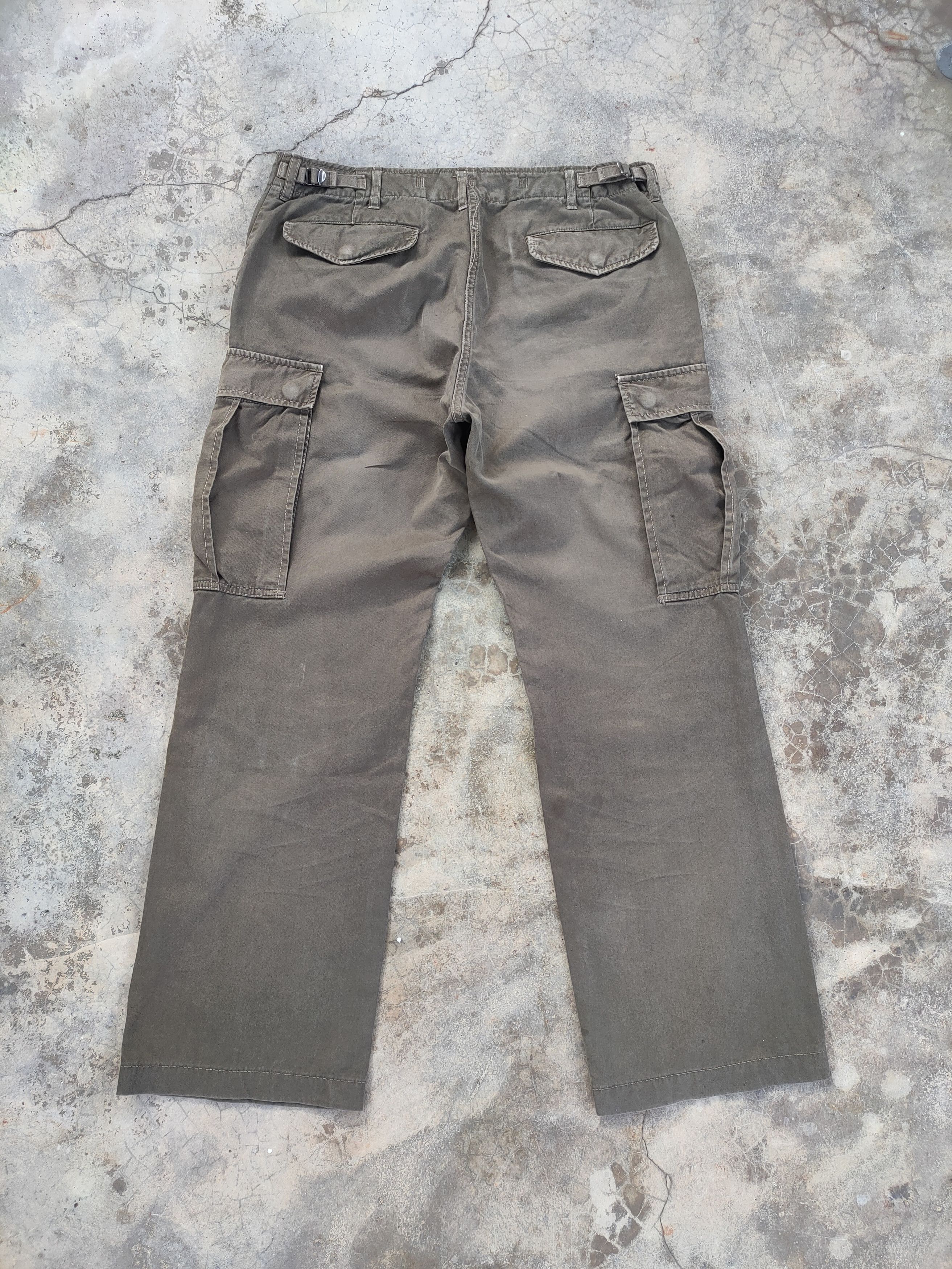 Journal Standard VINTAGE JOURNAL FADED BROWN CARGO PANTS Size US 32 / EU 48 - 2 Thumbnail