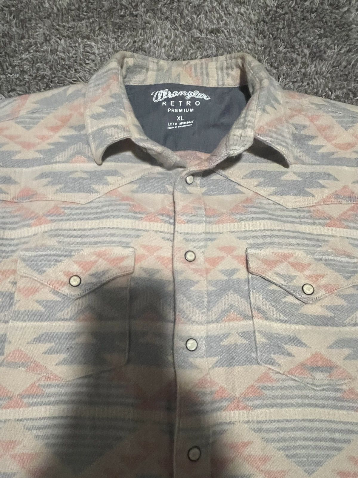 Wrangler Retro Wrangler Snap Button Size US XL / EU 56 / 4 - 2 Thumbnail