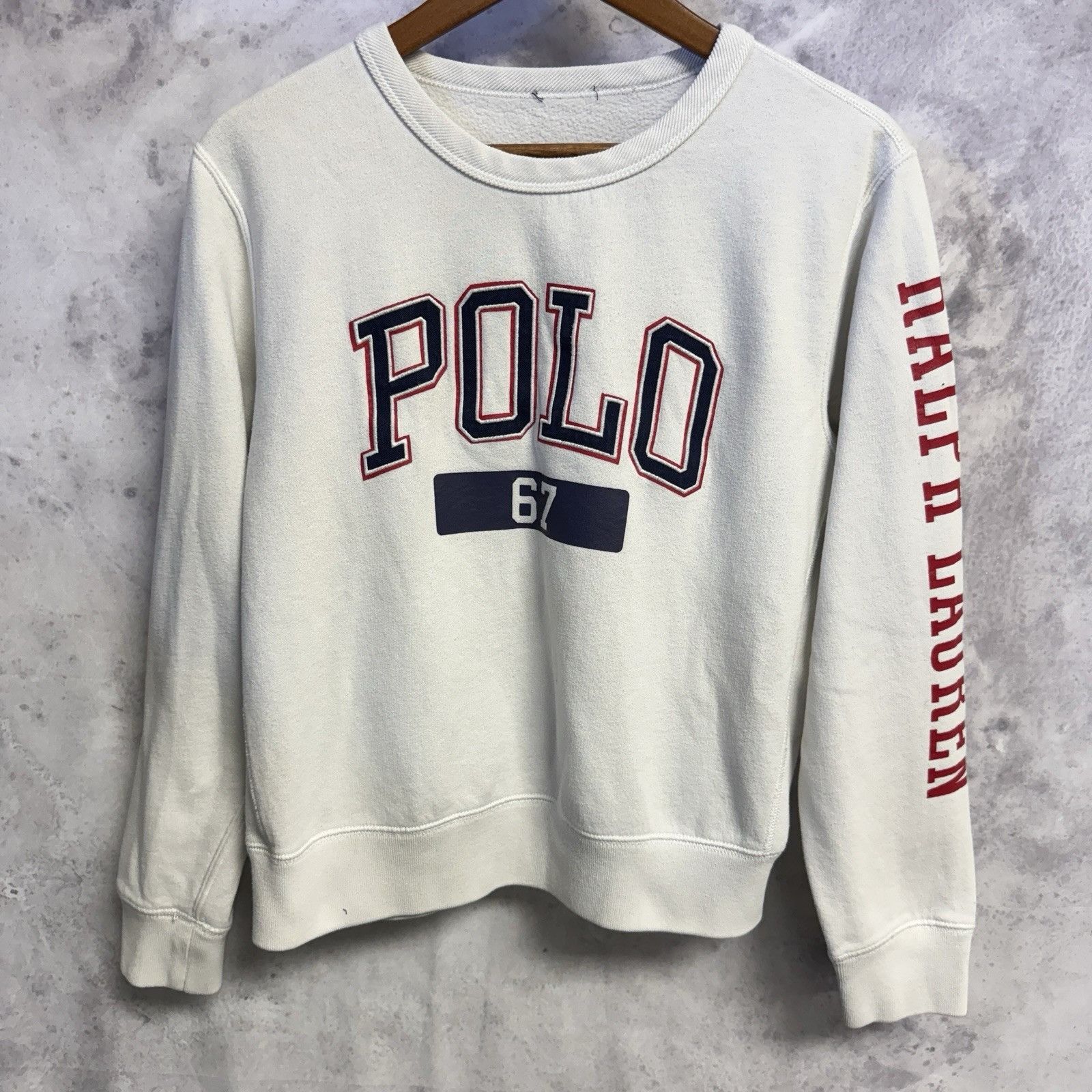 Polo Ralph Lauren Polo Ralph Lauren 67 Crew Neck Sweatshirt Adult Small Size US S / EU 44-46 / 1 - 1 Thumbnail