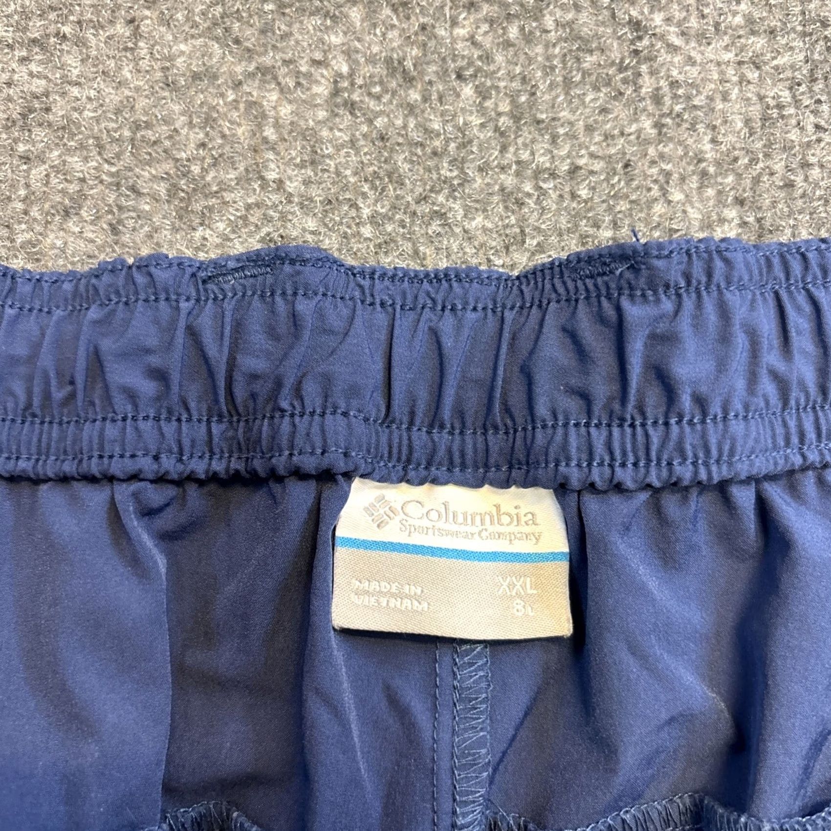 Vintage Columbia PFG Shorts Mens XXL Blue Outdoors Cargo Pockets Fishing Utility Hiking Cargo Pocket 2XL Regular Men Size US 39 - 2 Thumbnail
