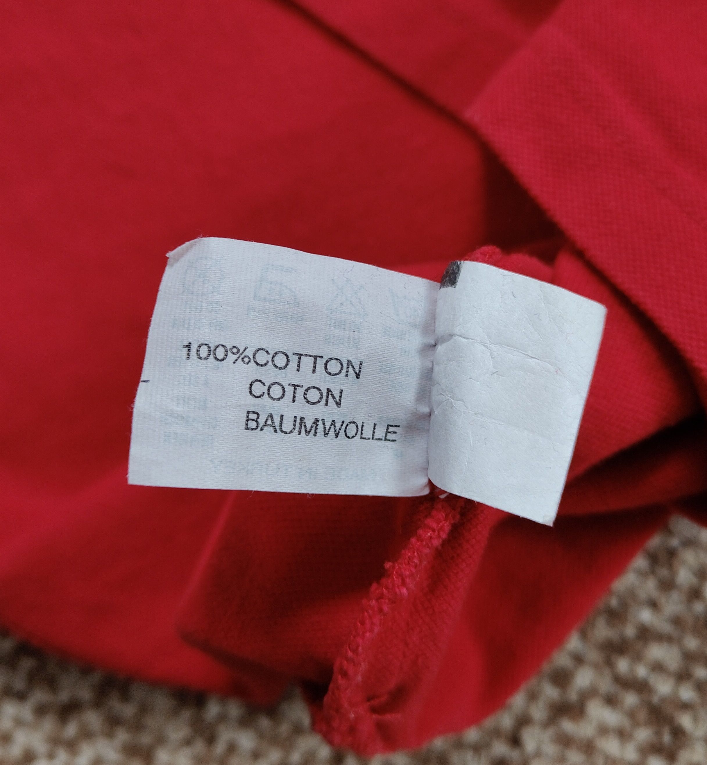 Ferrari Vintage 1999 Ferrari Men's Retro Red Zip Polo T Shirt sz L Size US L / EU 52-54 / 3 - 13 Thumbnail
