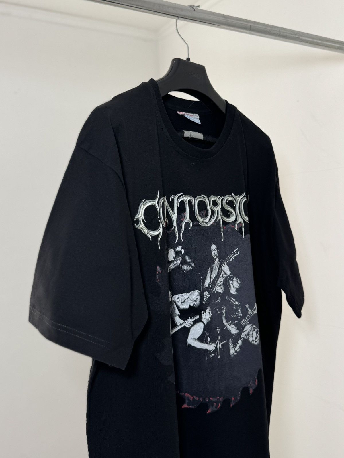 Band Tees Vintage 2009 CONTORSION SOLACE THROUGH LIES TRASH METAL TEE Size US XL / EU 56 / 4 - 4 Thumbnail