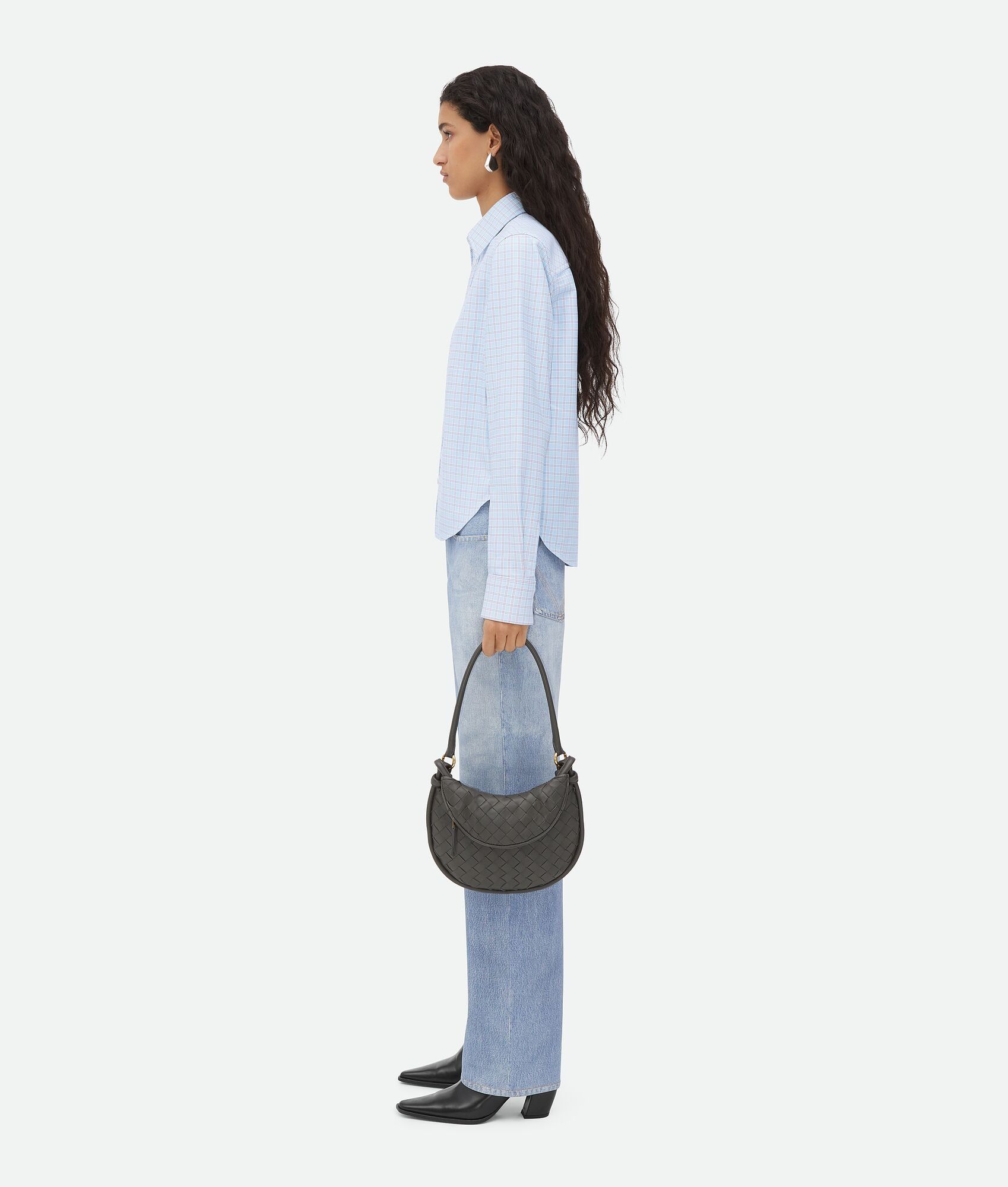 Bottega Veneta o1n1vont0325 Size: OS / Small Gemelli Bag in Light Graphite Size ONE SIZE - 2 Thumbnail