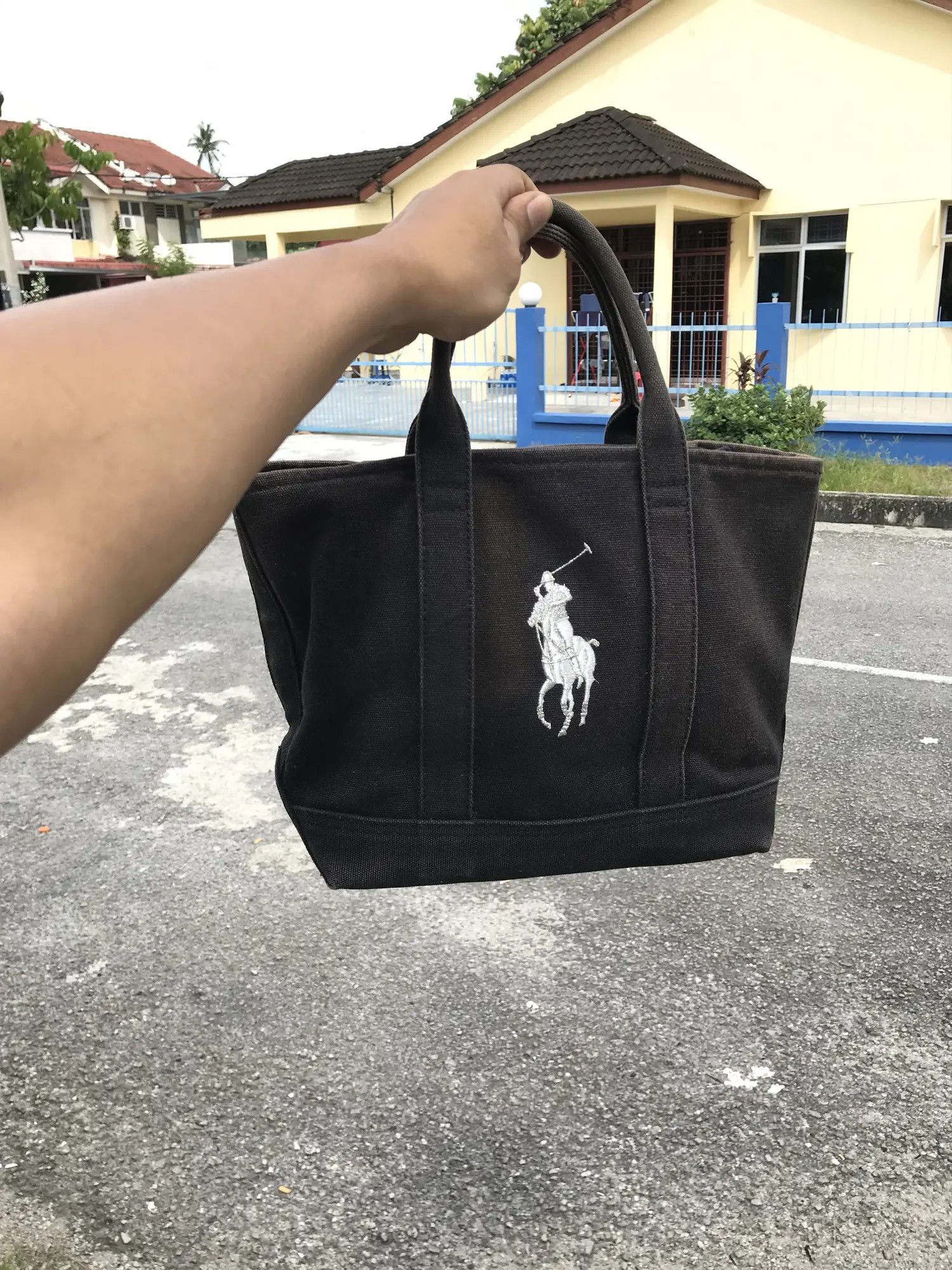 Polo Ralph Lauren Ralph Lauren Big Logo embroidery Bag Size ONE SIZE - 6 Thumbnail