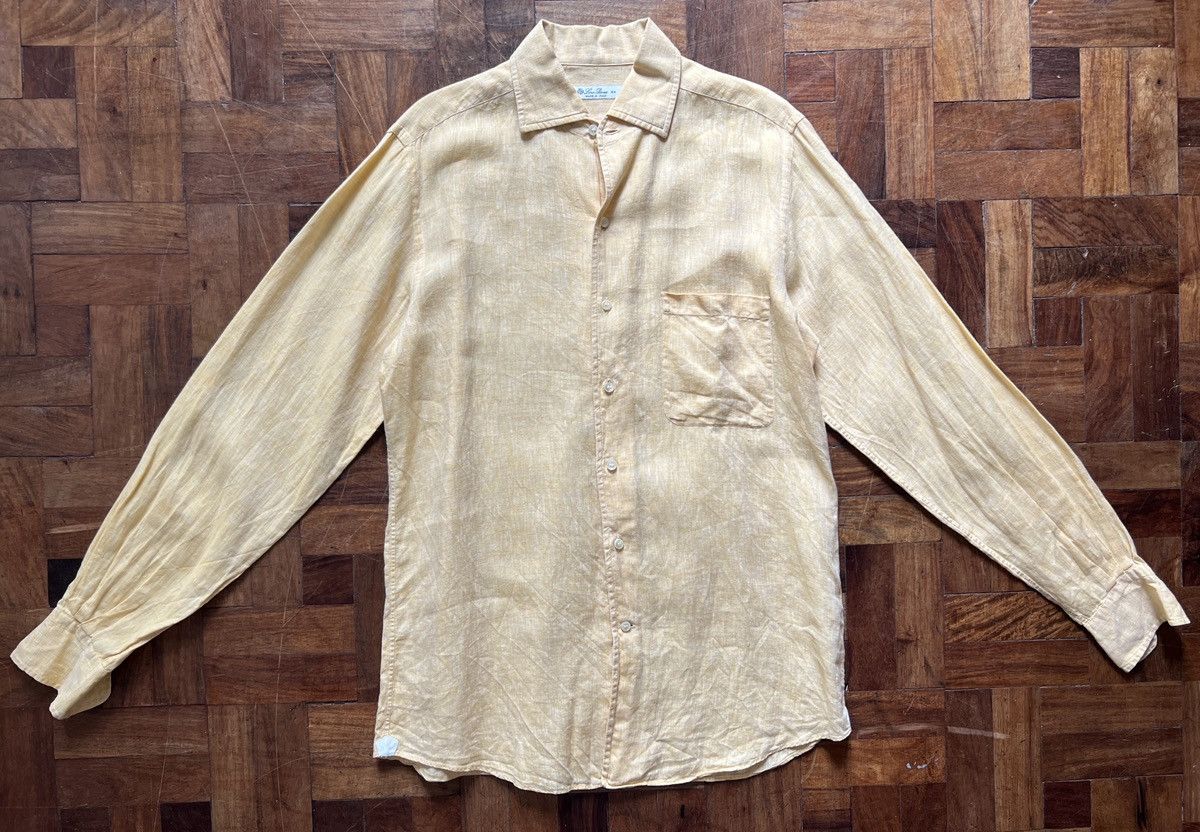 Loro Piana Loro Piana Andre linen shirt Size US S / EU 44-46 / 1 - 5 Thumbnail