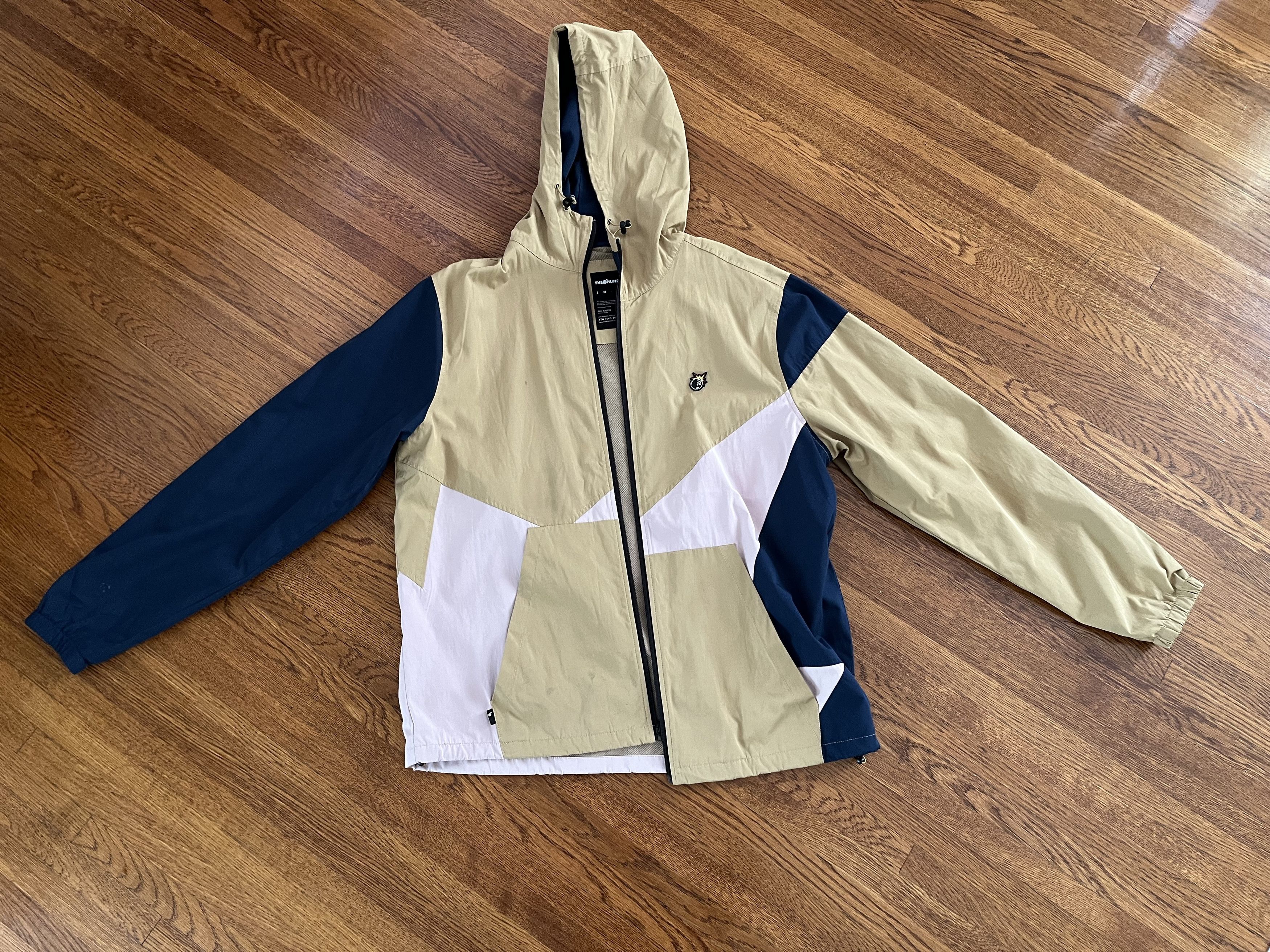 The Hundreds The Hundreds Ignite Windbreaker Jacket in Beige - New W Tags Size US L / EU 52-54 / 3 - 2 Thumbnail