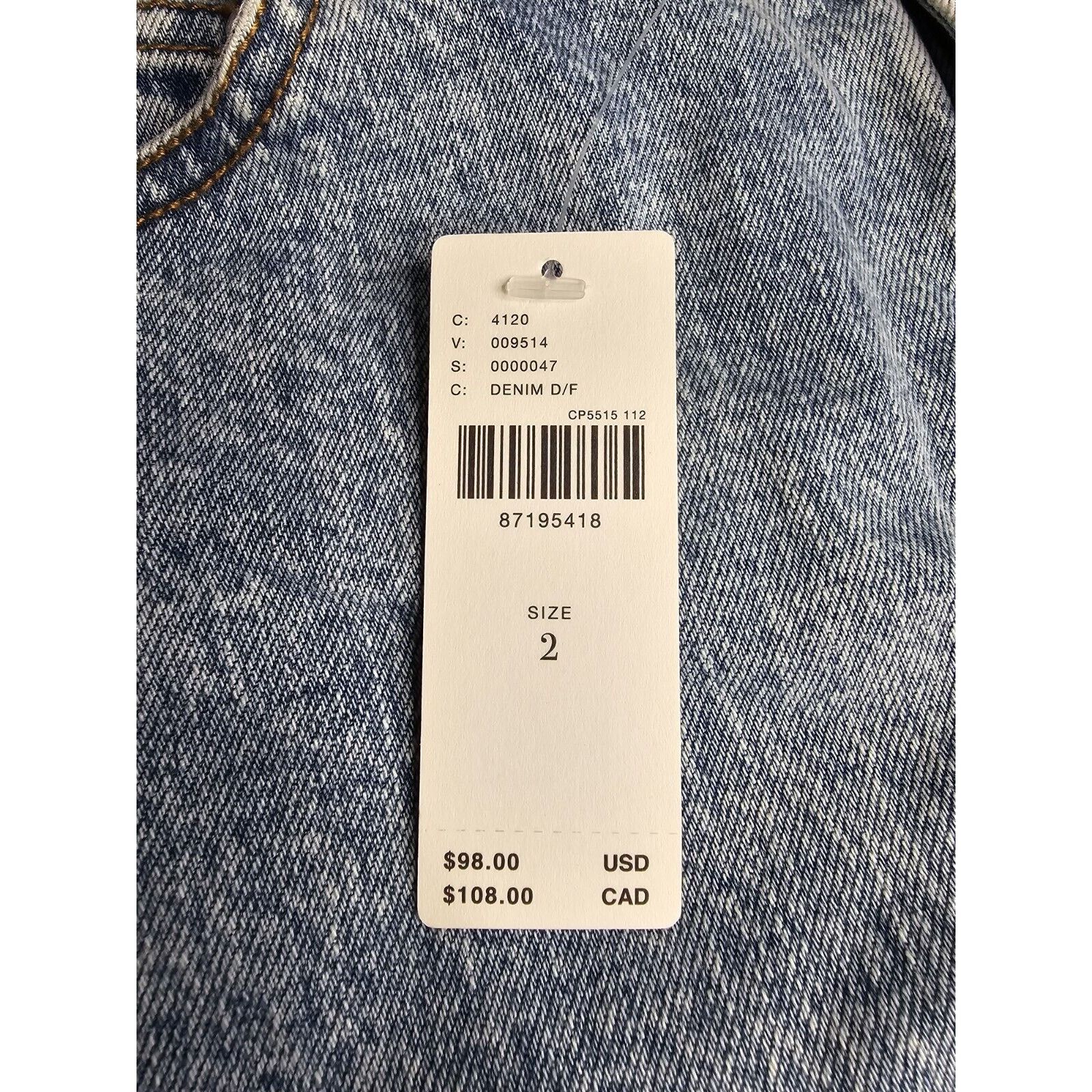 Anthropologie Anthropologie "Size 2" Denim Skirt "Pilcro" Size 26" / US 2 / IT 38 - 4 Thumbnail