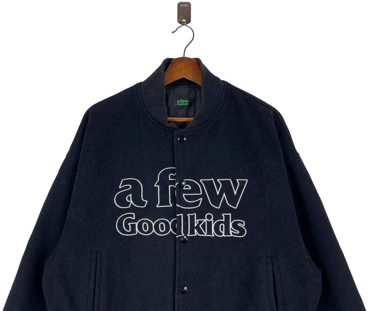Japanese Brand × Vintage VINTAGE A FEW GOOD KIDS VARSITY BOMBER JACKET Size US M / EU 48-50 / 2 - 7 Thumbnail